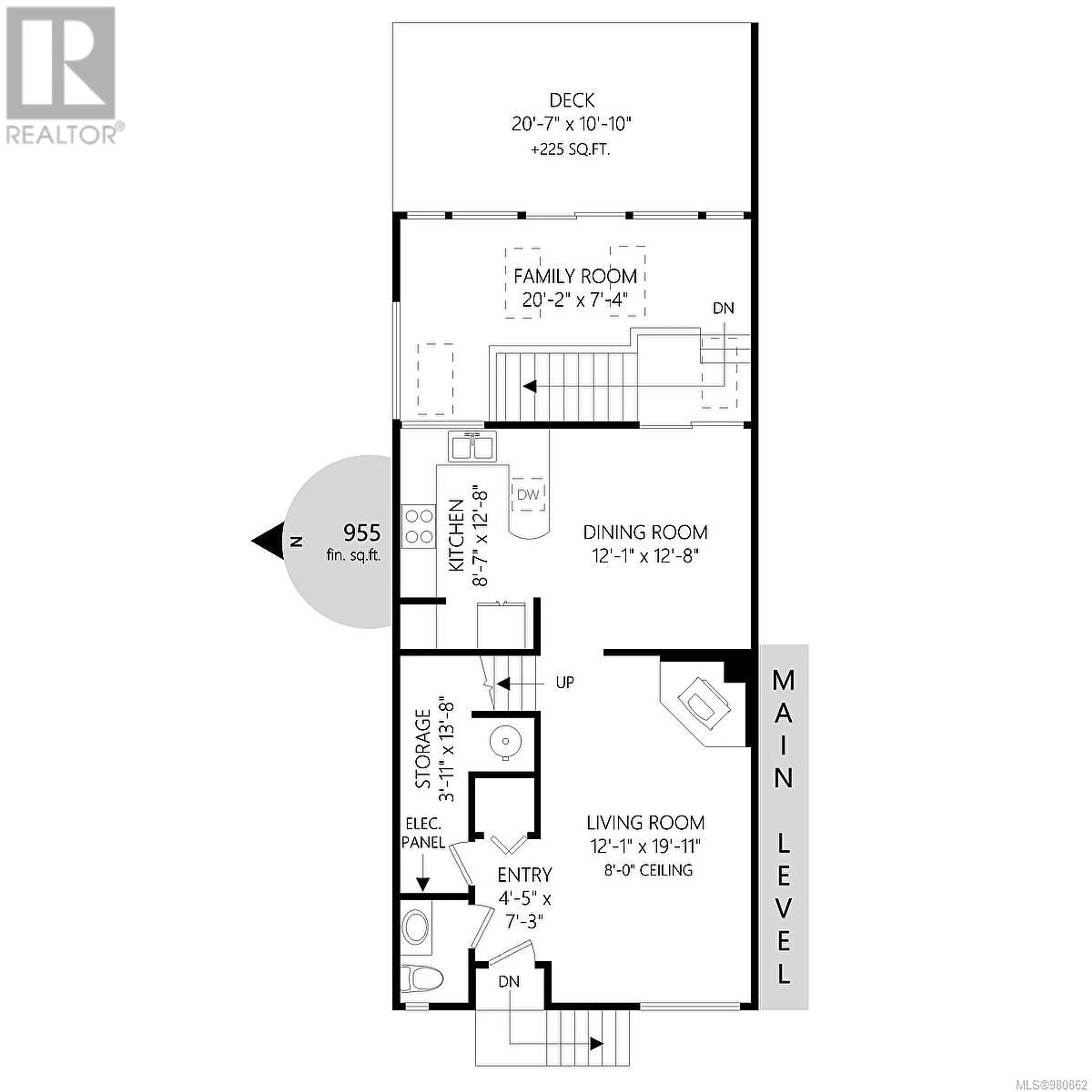 Floor plan for 617 Sturdee St, Esquimalt British Columbia V9A6R5