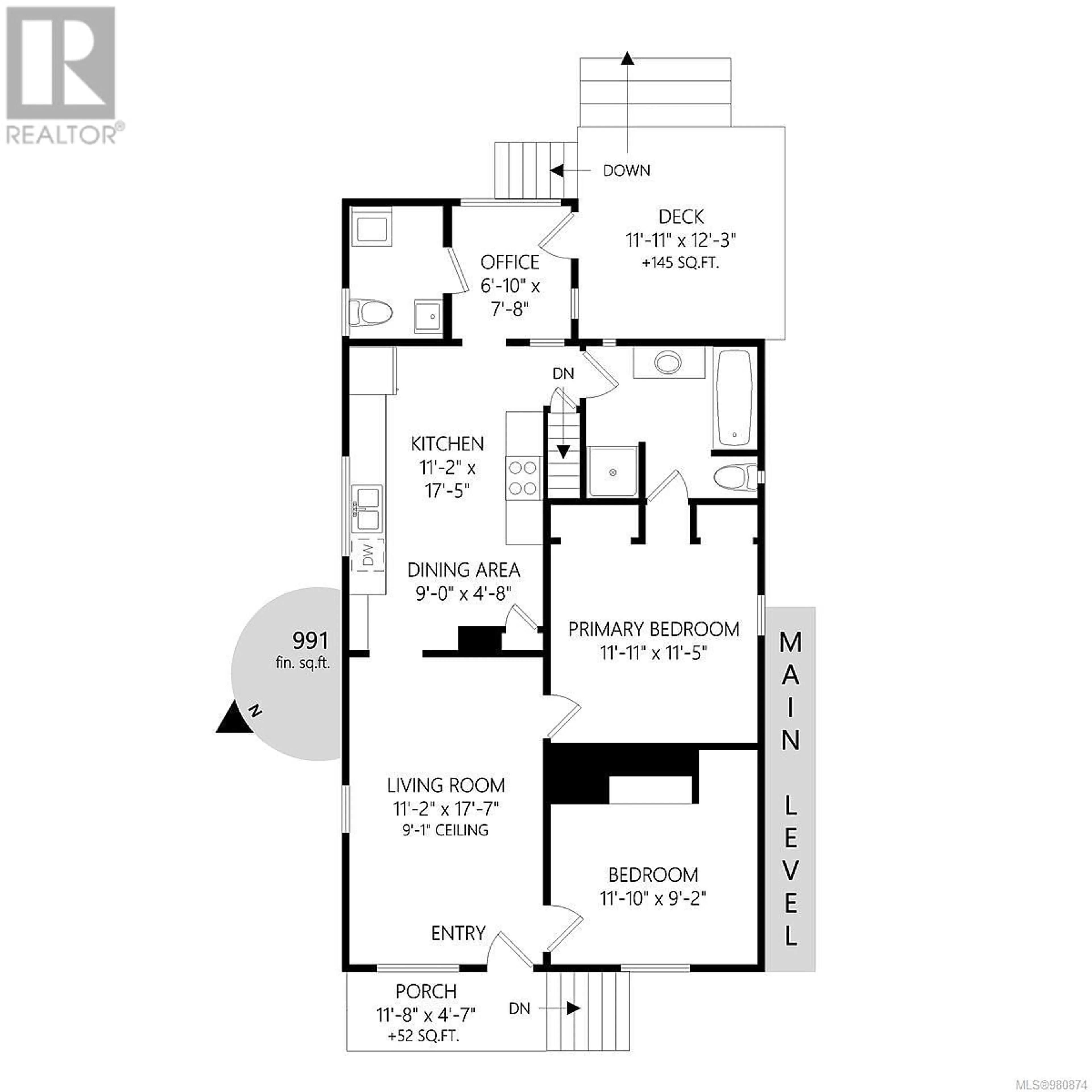 Floor plan for 125 Gatacre St, Ladysmith British Columbia V9G1B6