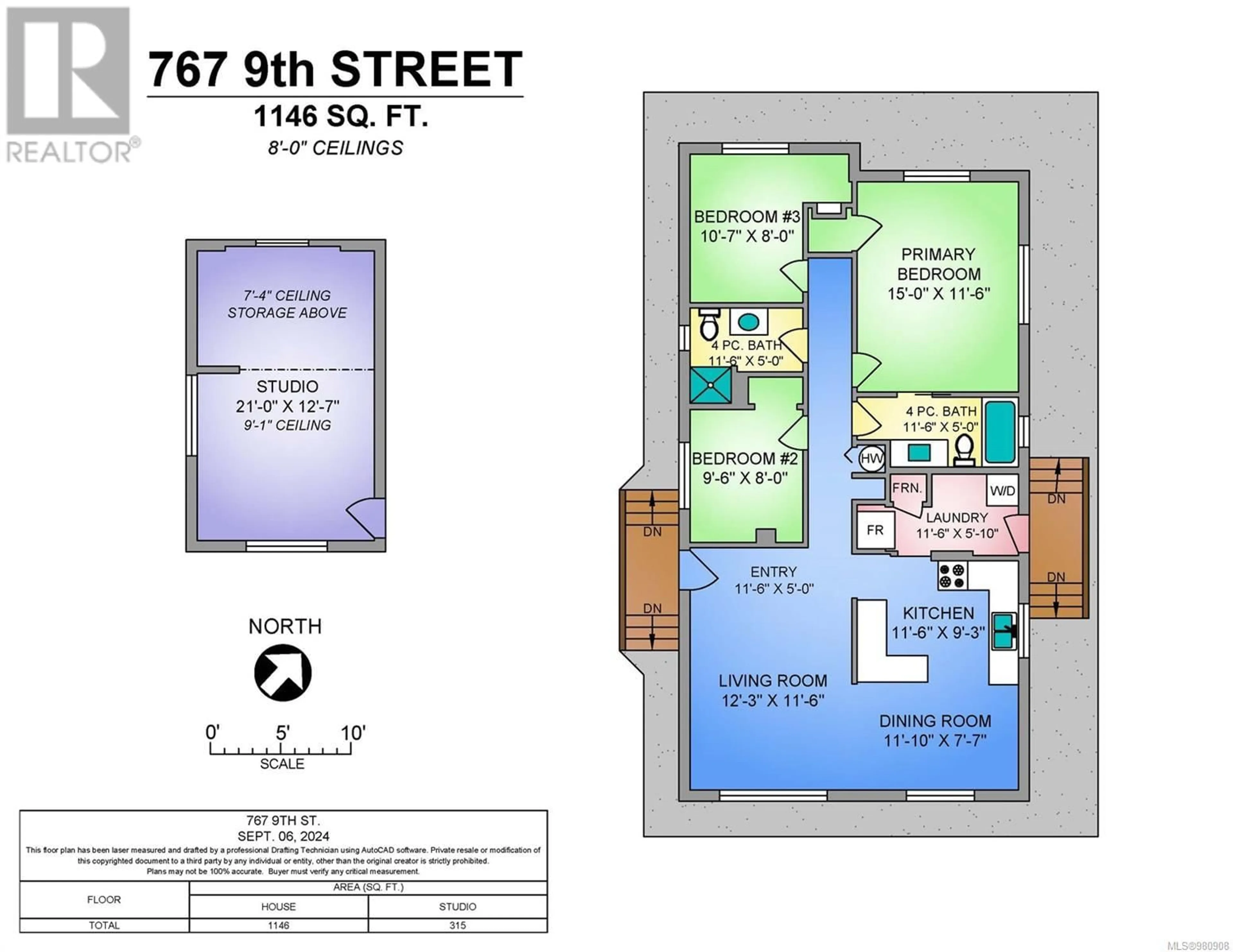 Floor plan for 767 9th St, Courtenay British Columbia V9N1P1