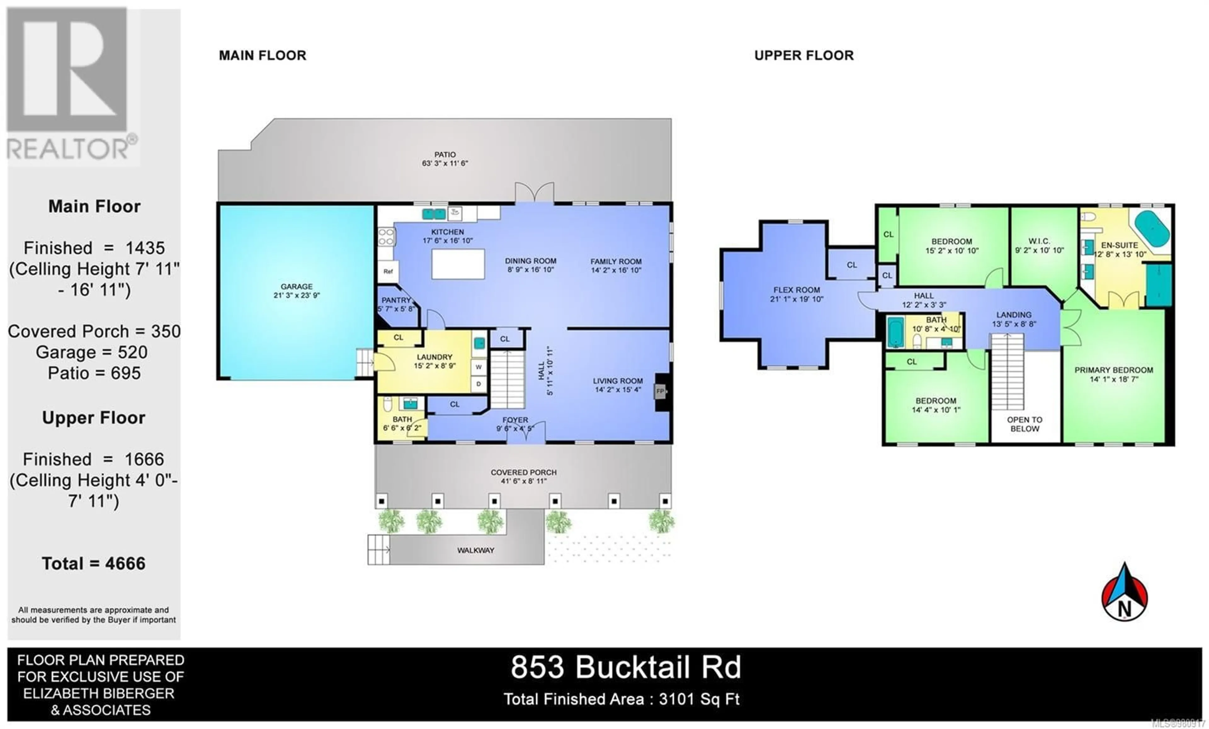 Floor plan for 853 Bucktail Rd, Mill Bay British Columbia V8H1H5