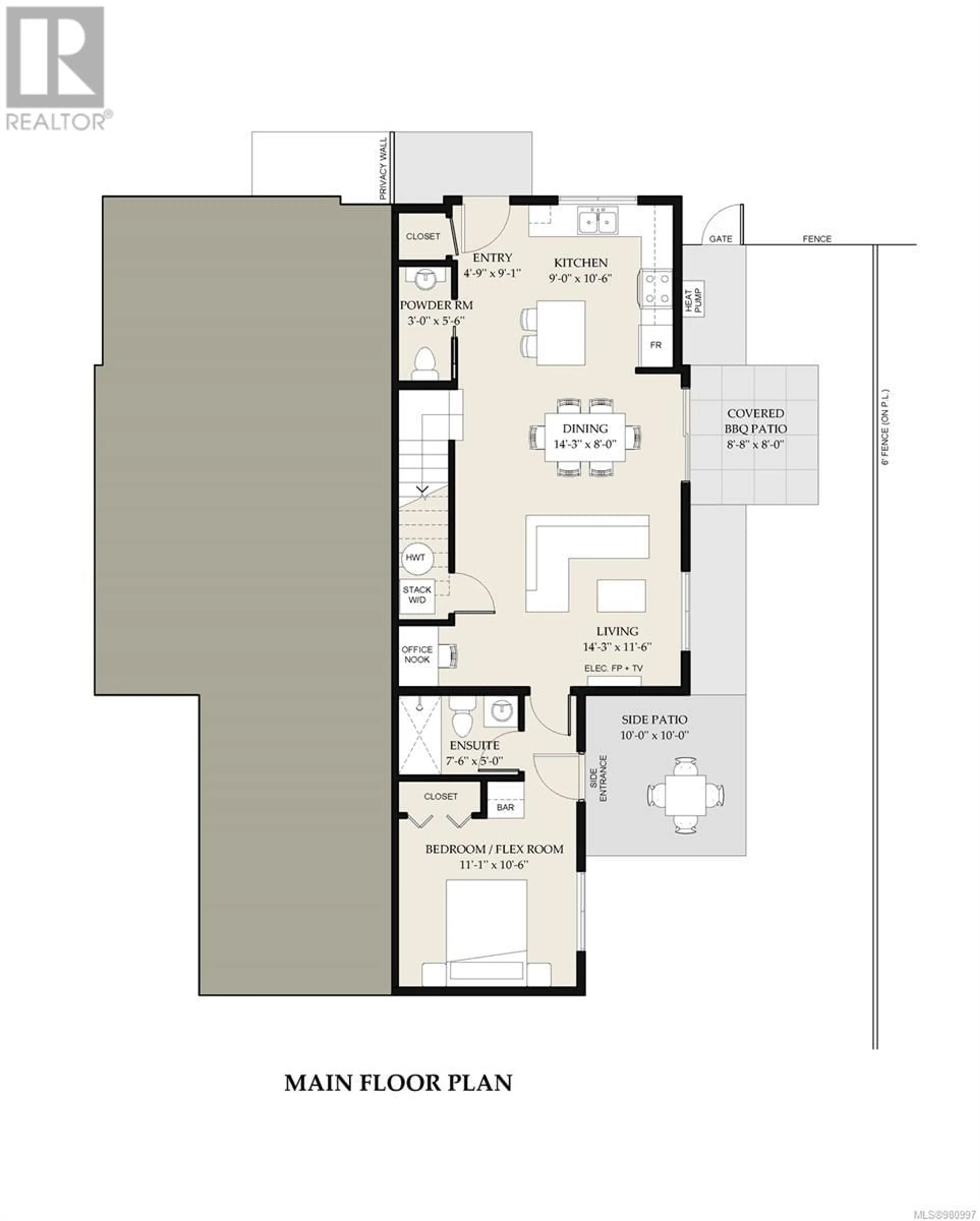 Floor plan for SL3 151 Shelly Rd, Parksville British Columbia V9P1T7