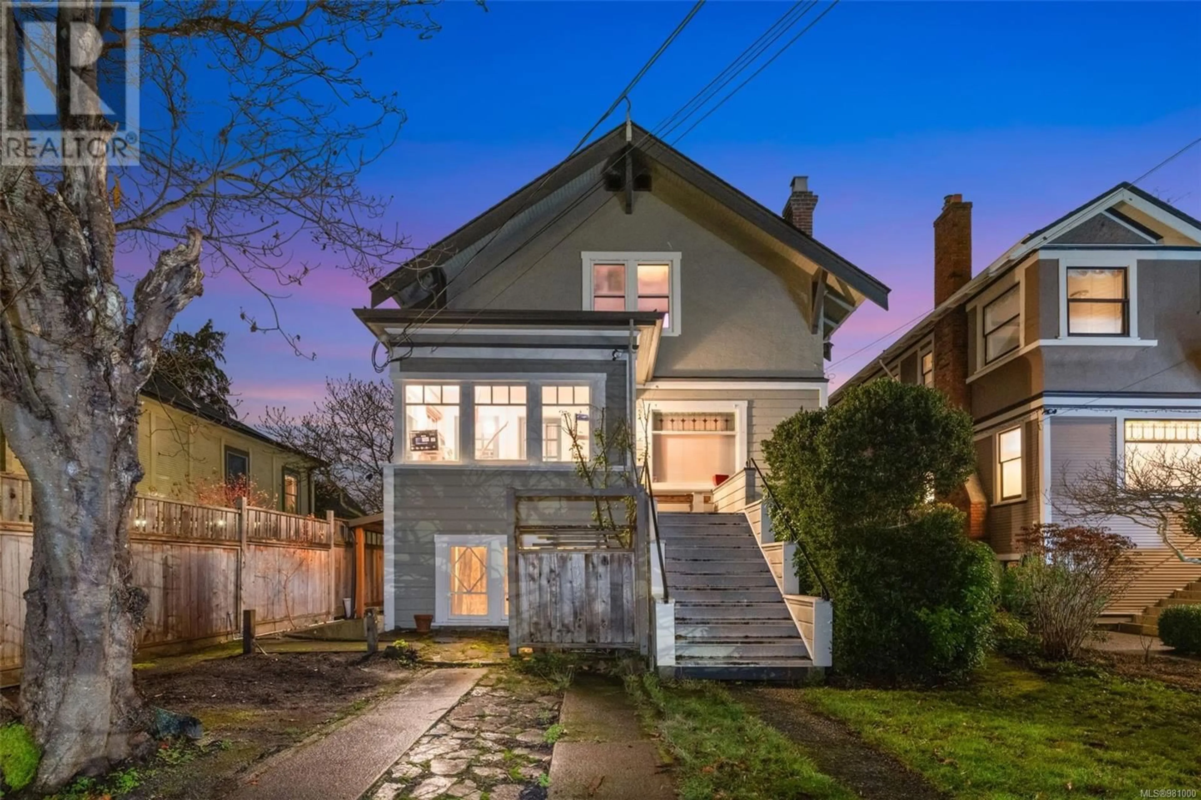 Frontside or backside of a home, cottage for 1736 Lee Ave, Victoria British Columbia V8R4W7