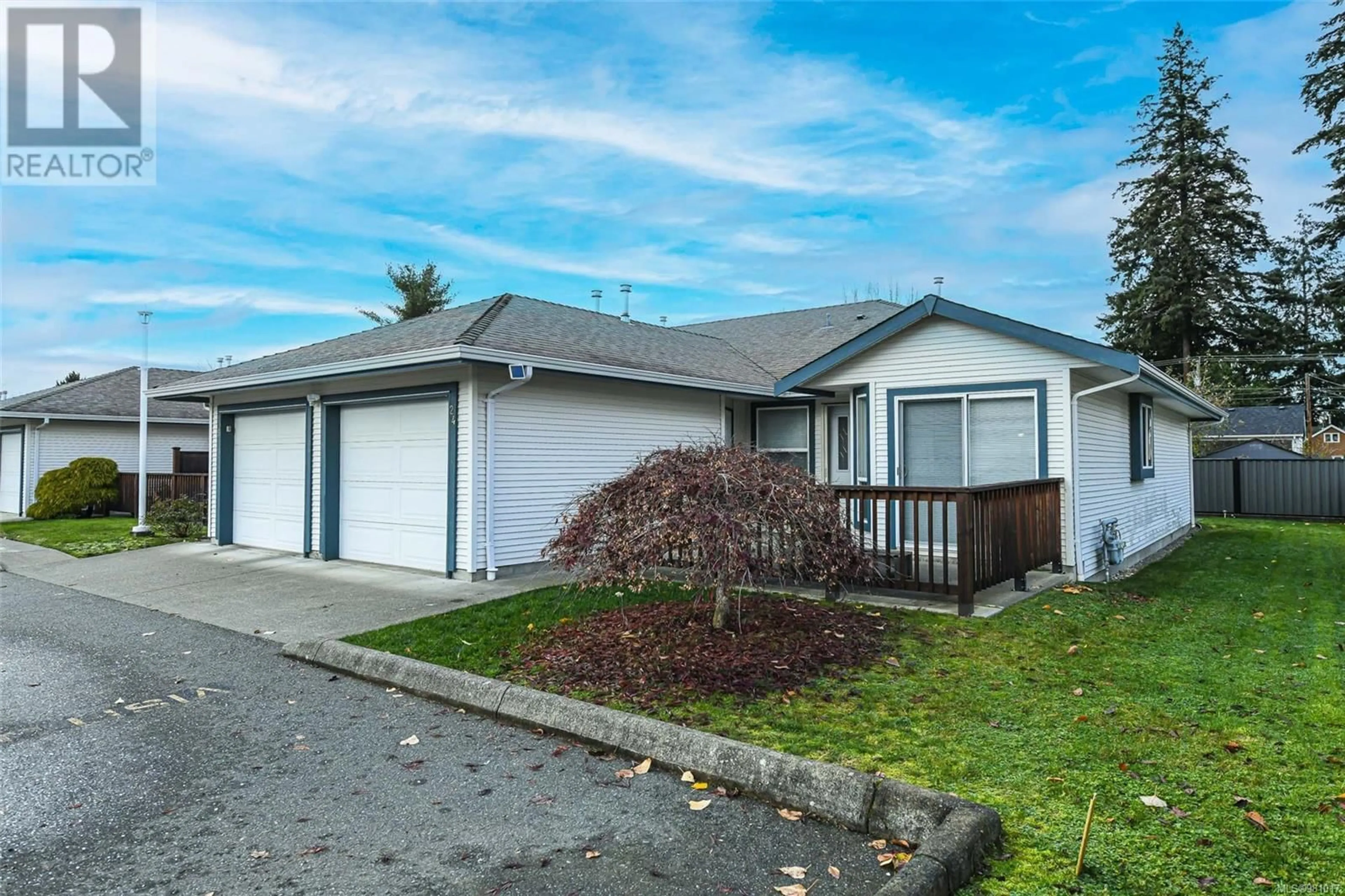 Frontside or backside of a home, cottage for 24 1755 Willemar Ave, Courtenay British Columbia V9N3M5