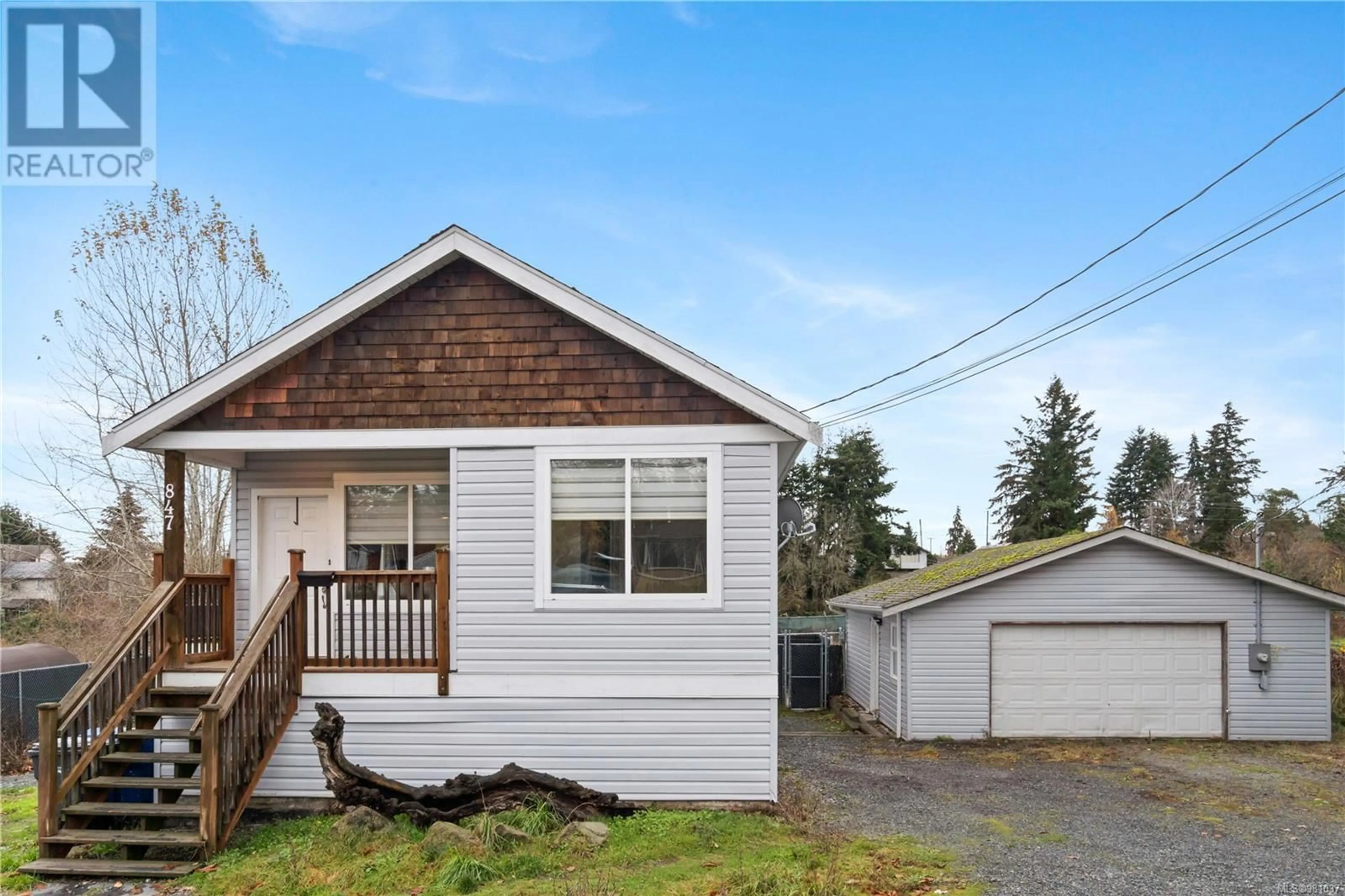 Frontside or backside of a home, cottage for 847 Victoria Rd, Nanaimo British Columbia V9R4R7