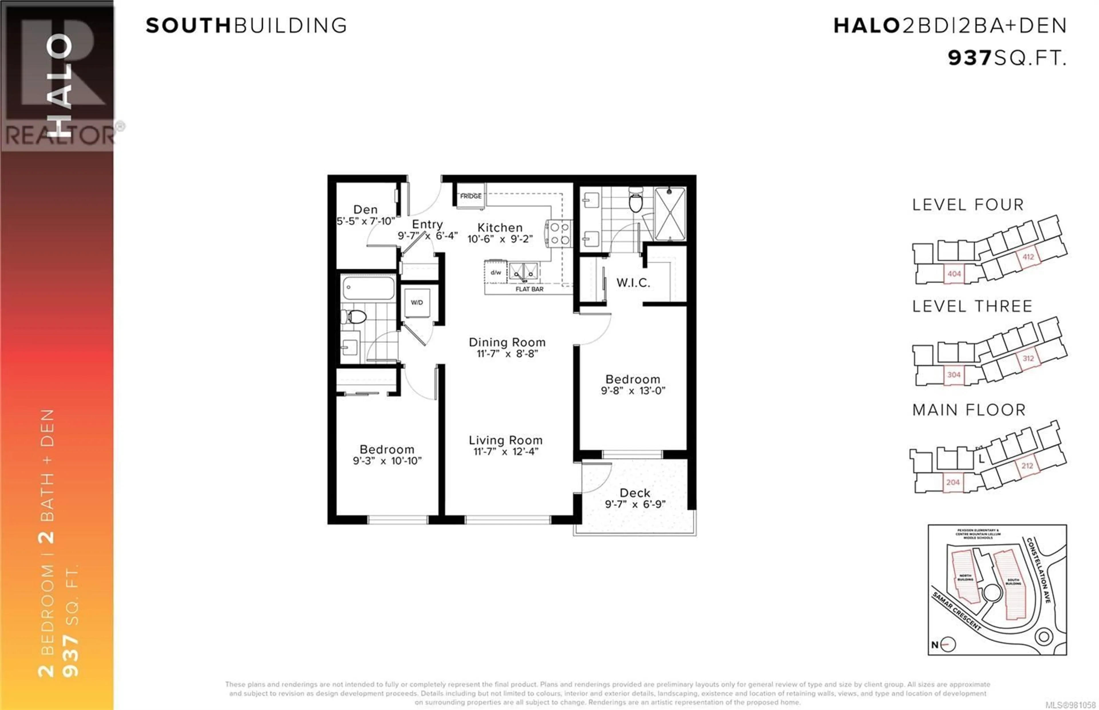 Floor plan for 304 1110 Samar Cres, Langford British Columbia V9B7B2