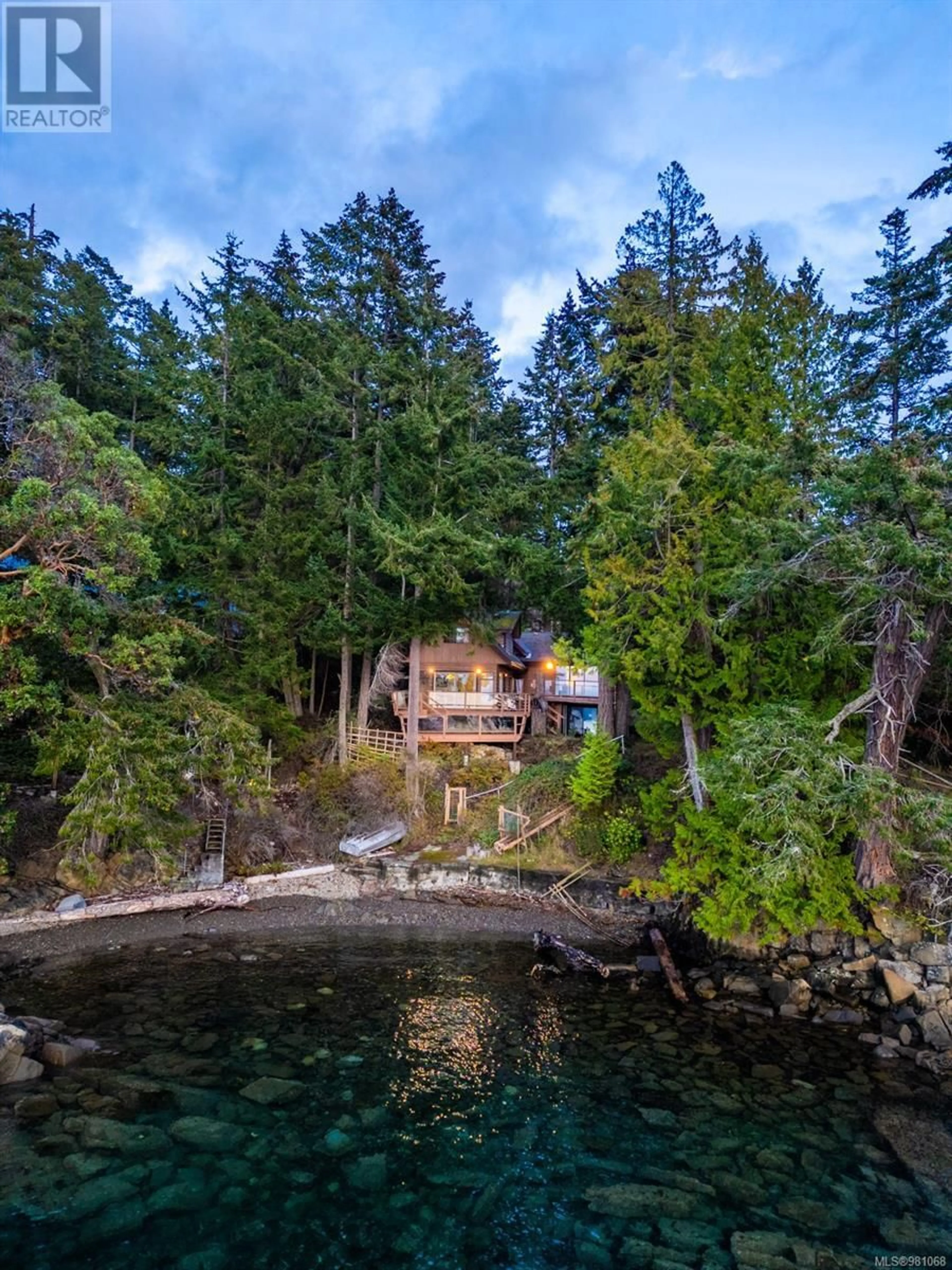 A pic from exterior of the house or condo, cottage for 1603 Treasure Cres, Pender Island British Columbia V0N2M0