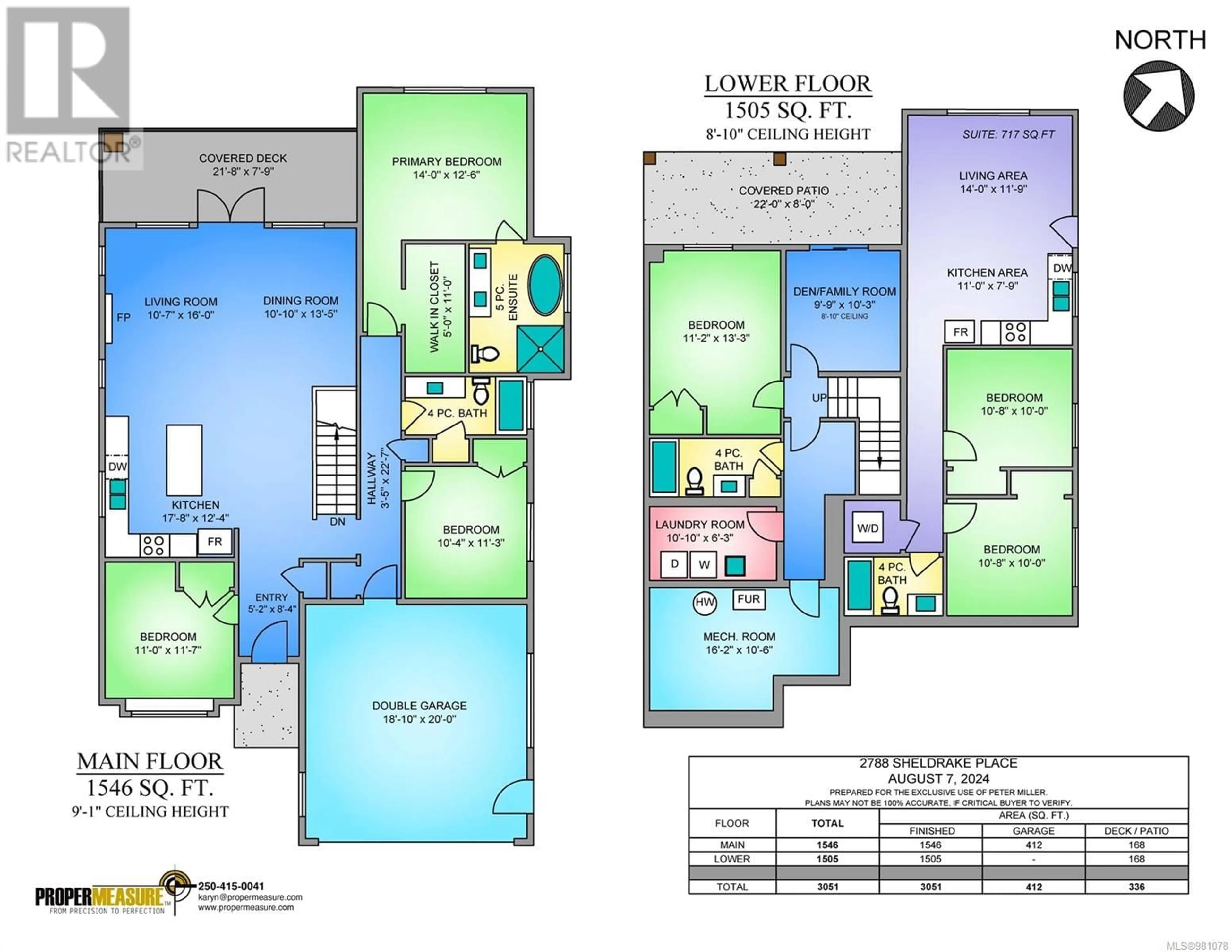 Floor plan for 2788 Sheldrake Pl, Mill Bay British Columbia V0R2P2