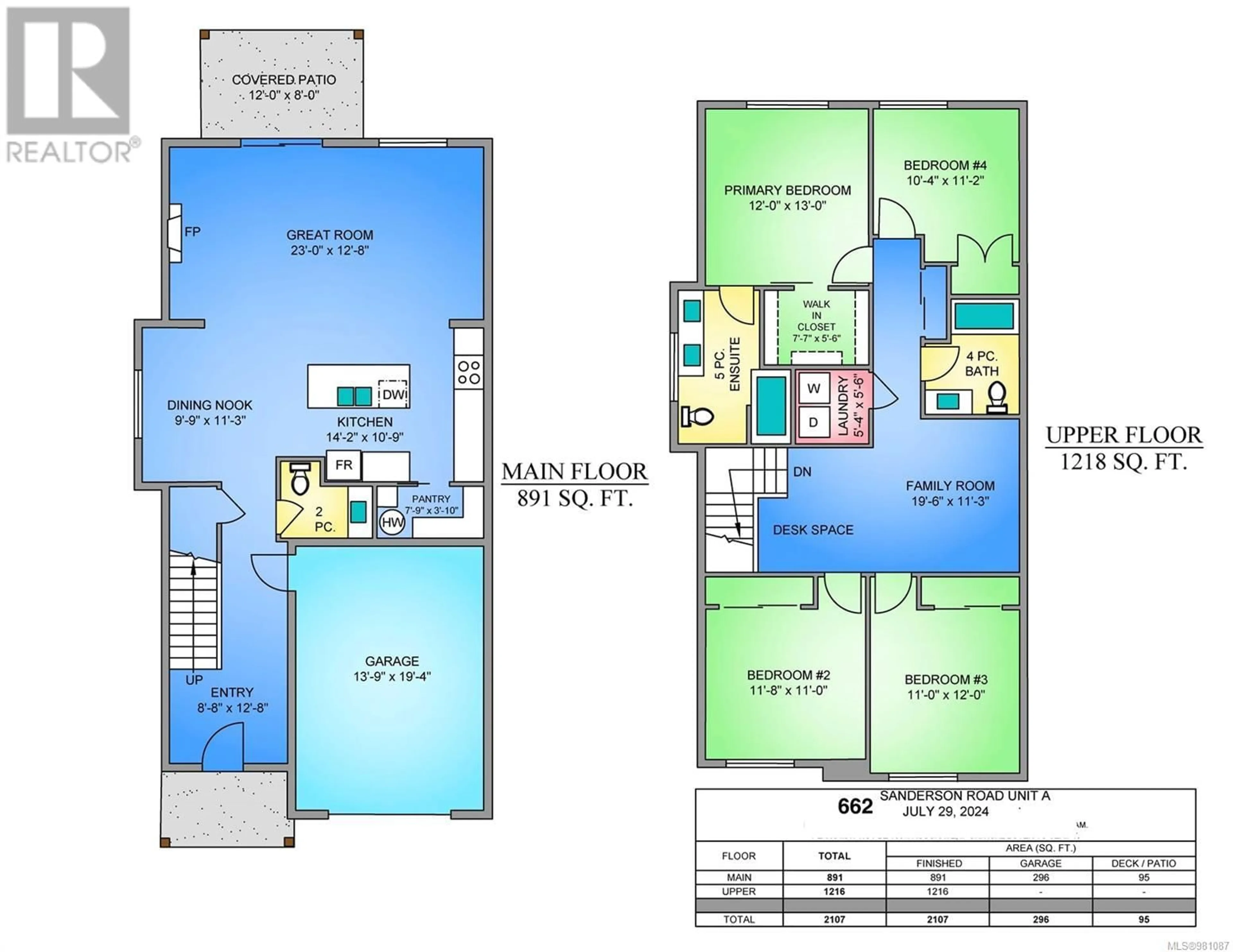 Floor plan for 662 Sanderson Rd, Ladysmith British Columbia V9G0A1