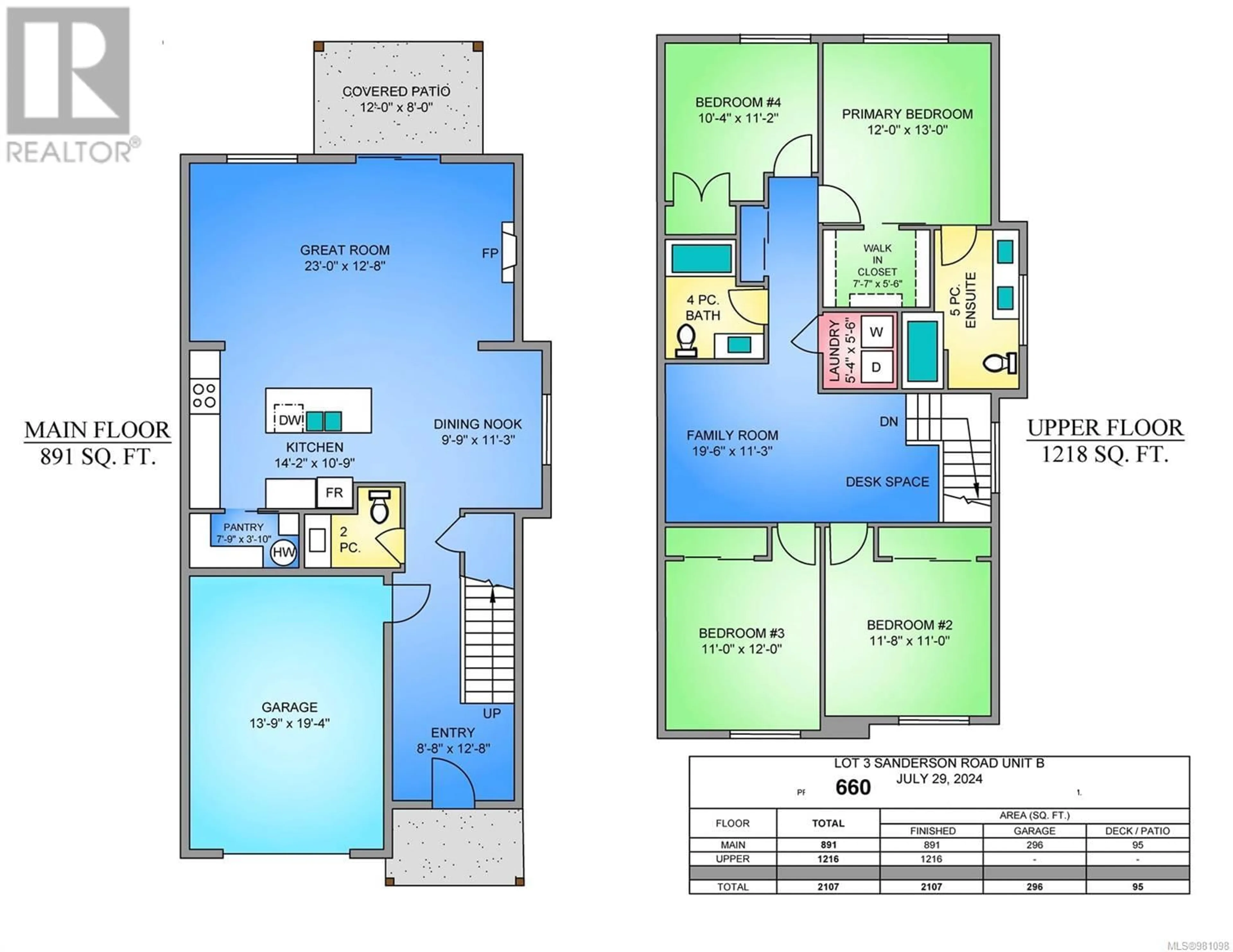 Floor plan for 660 Sanderson Rd, Ladysmith British Columbia V9G0A1