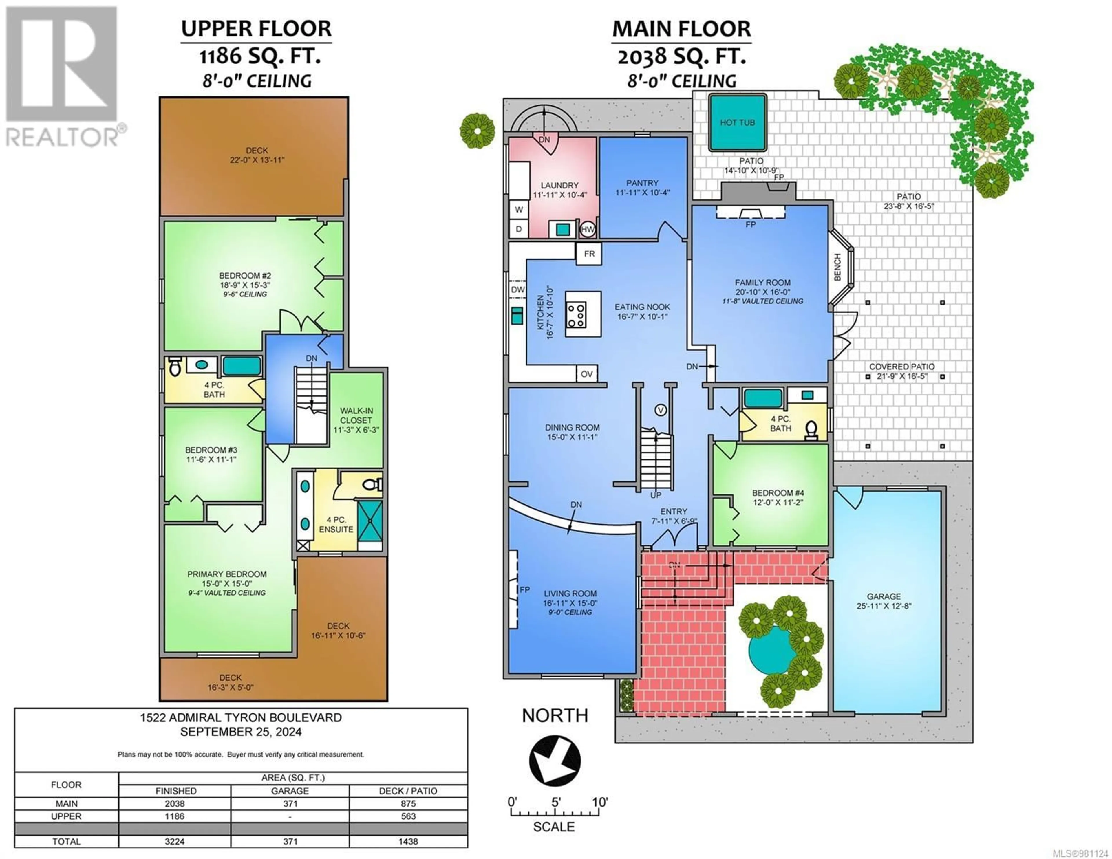 Floor plan for 1522 ADMIRAL TRYON BOULEVARD, Parksville British Columbia V9P1Y3