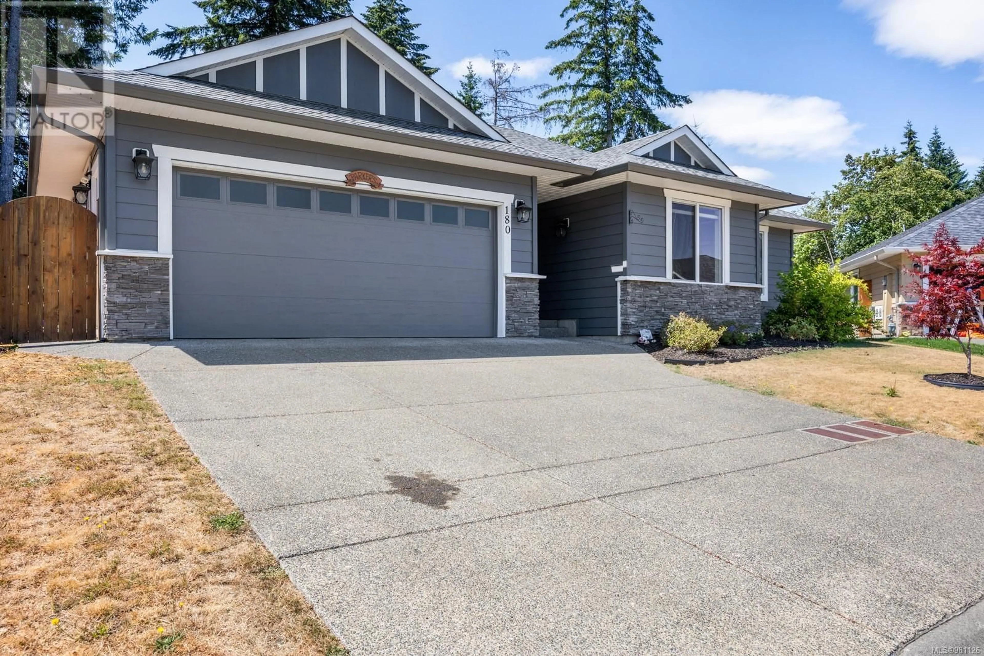 Frontside or backside of a home, the street view for 180 303 Arden Rd, Courtenay British Columbia V9N0A8