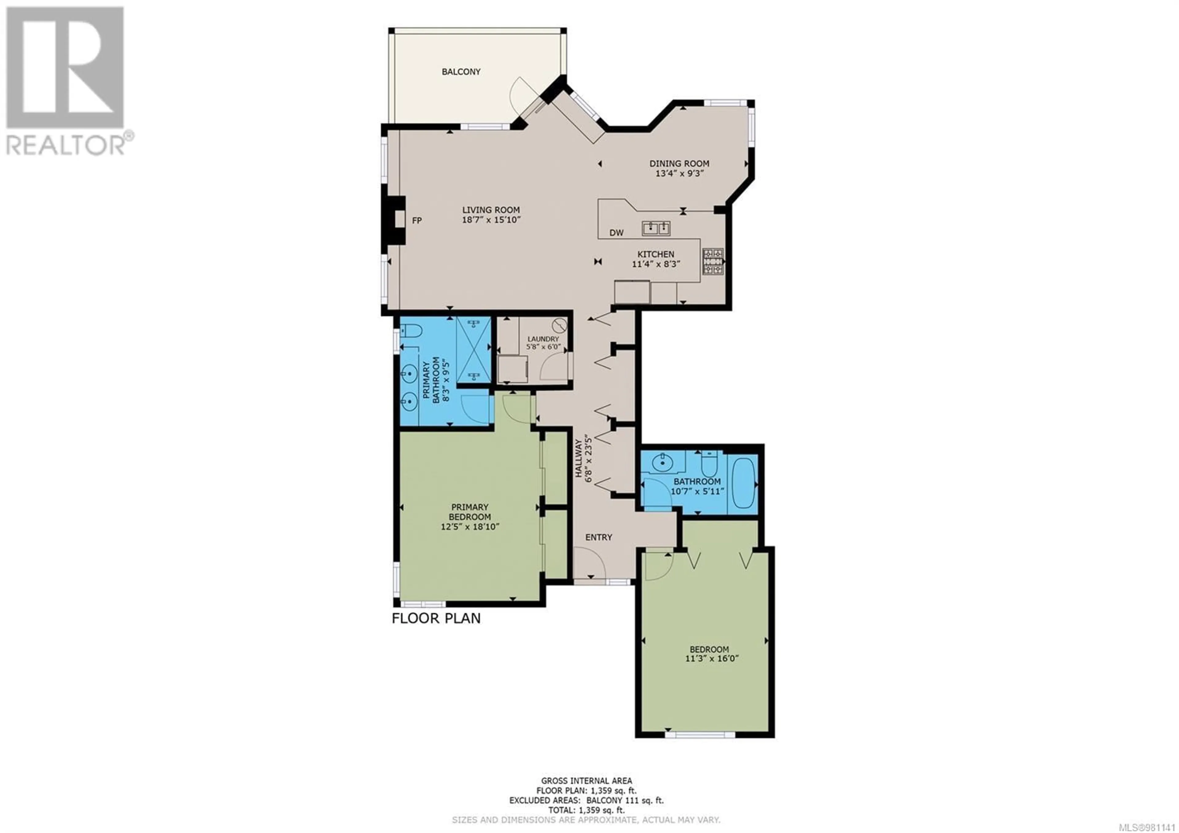 Floor plan for 3401 27 Island Hwy S, Campbell River British Columbia V9W1A2