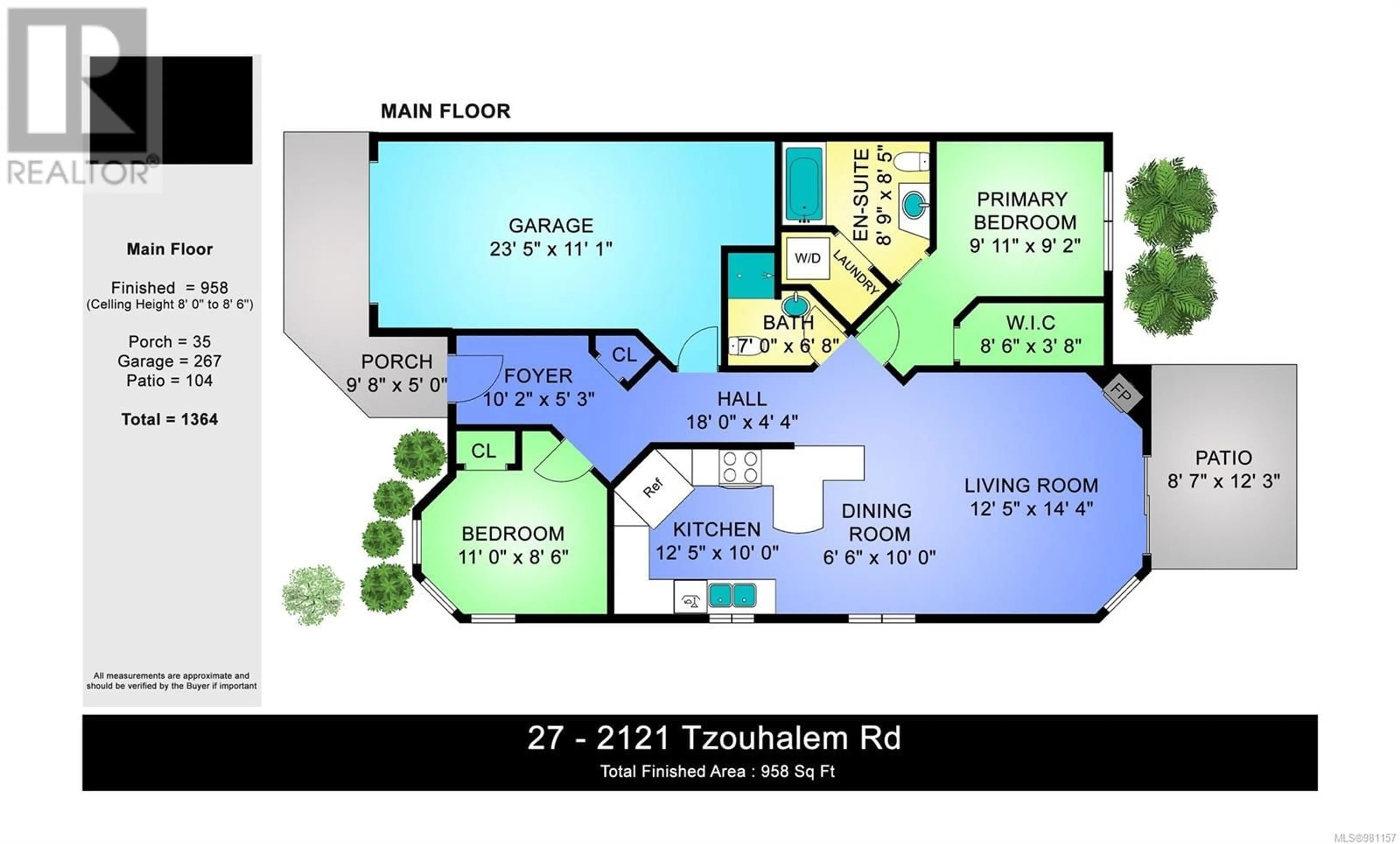 Floor plan for 27 2121 Tzouhalem Rd, Duncan British Columbia V9L5J5