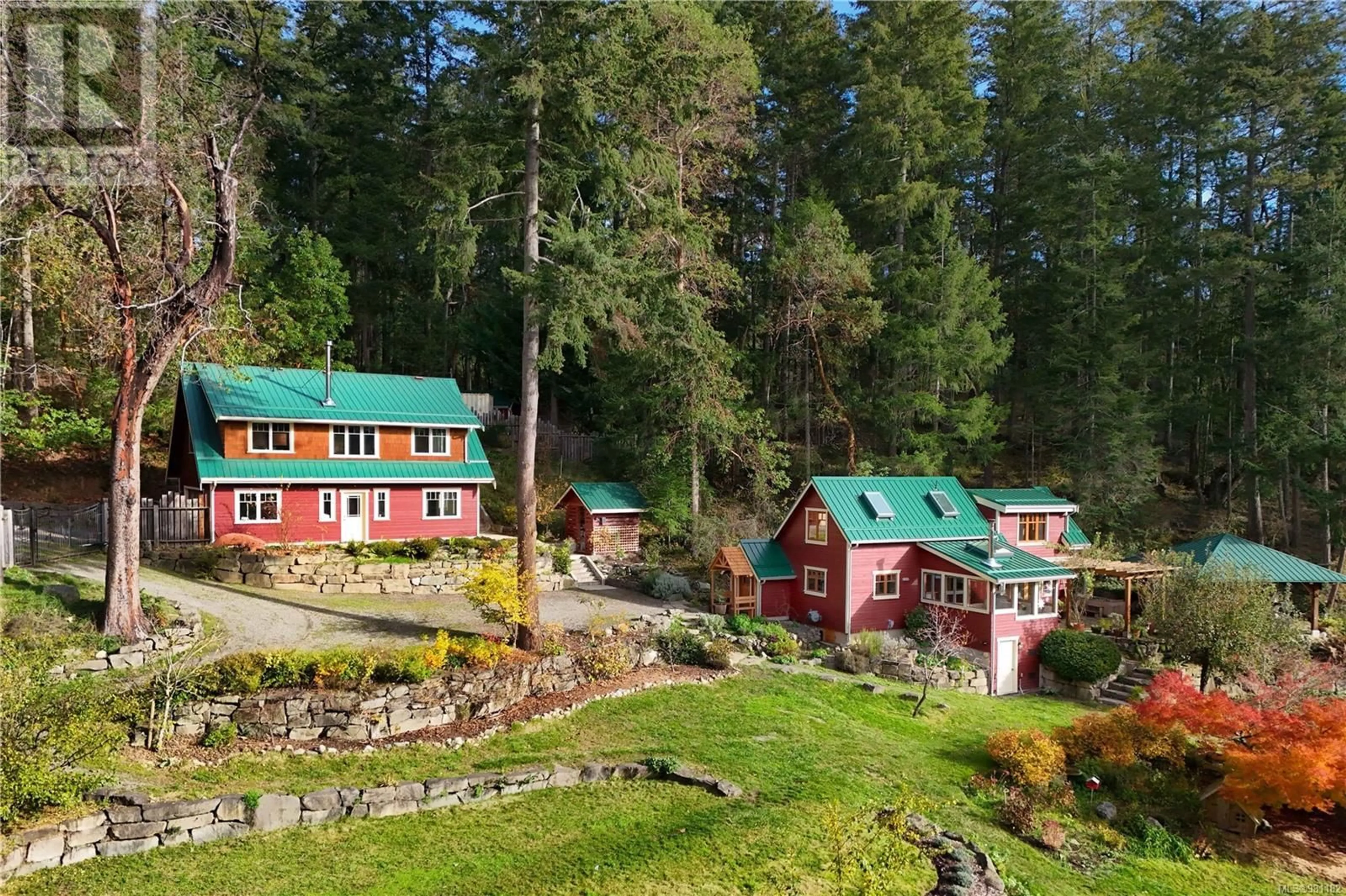 A pic from exterior of the house or condo, cottage for 321 Stark Rd, Salt Spring British Columbia V8K1M4