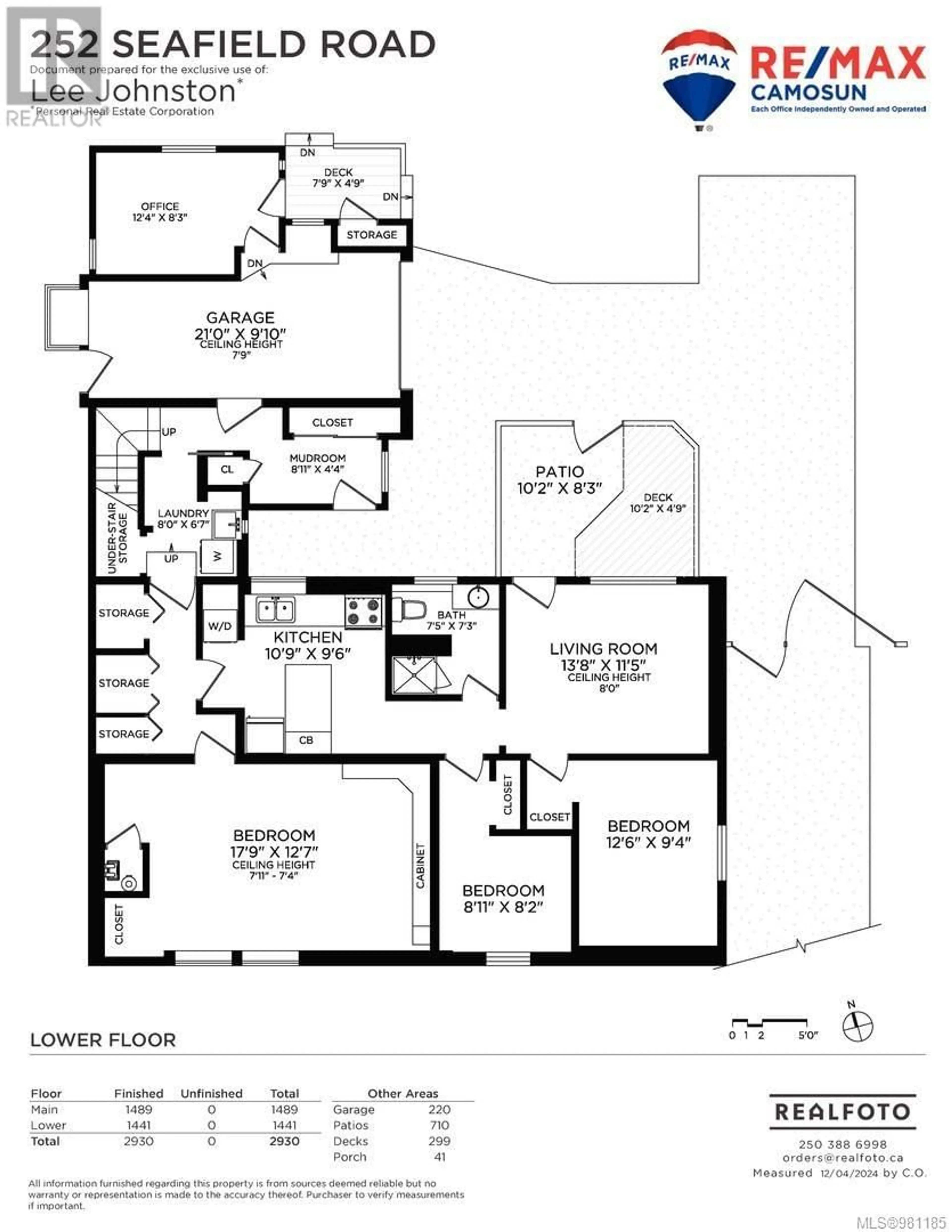 Floor plan for 252 Seafield Rd, Colwood British Columbia V9C1S6