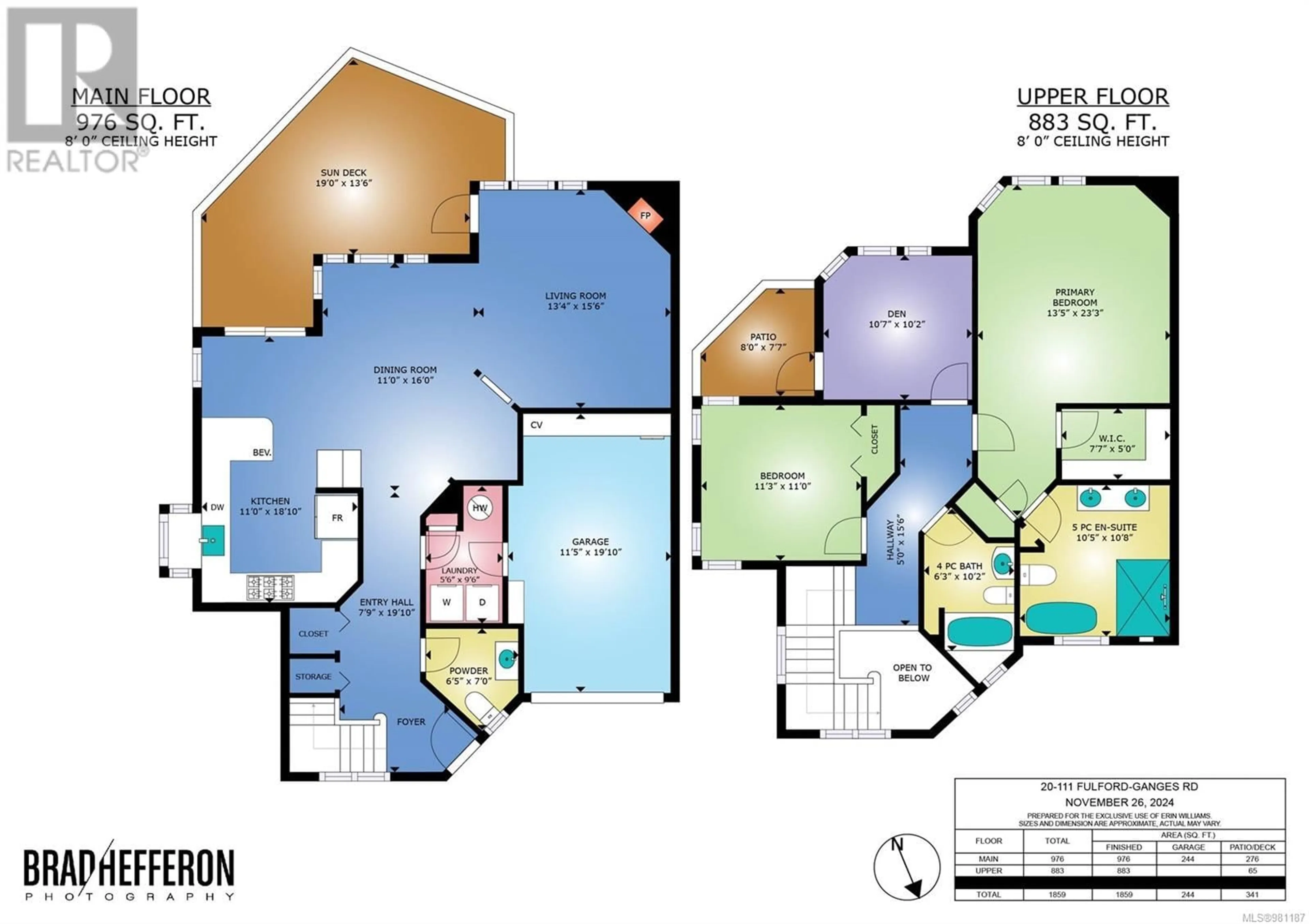 Floor plan for 20 111 Fulford-Ganges Rd, Salt Spring British Columbia V8K2R9