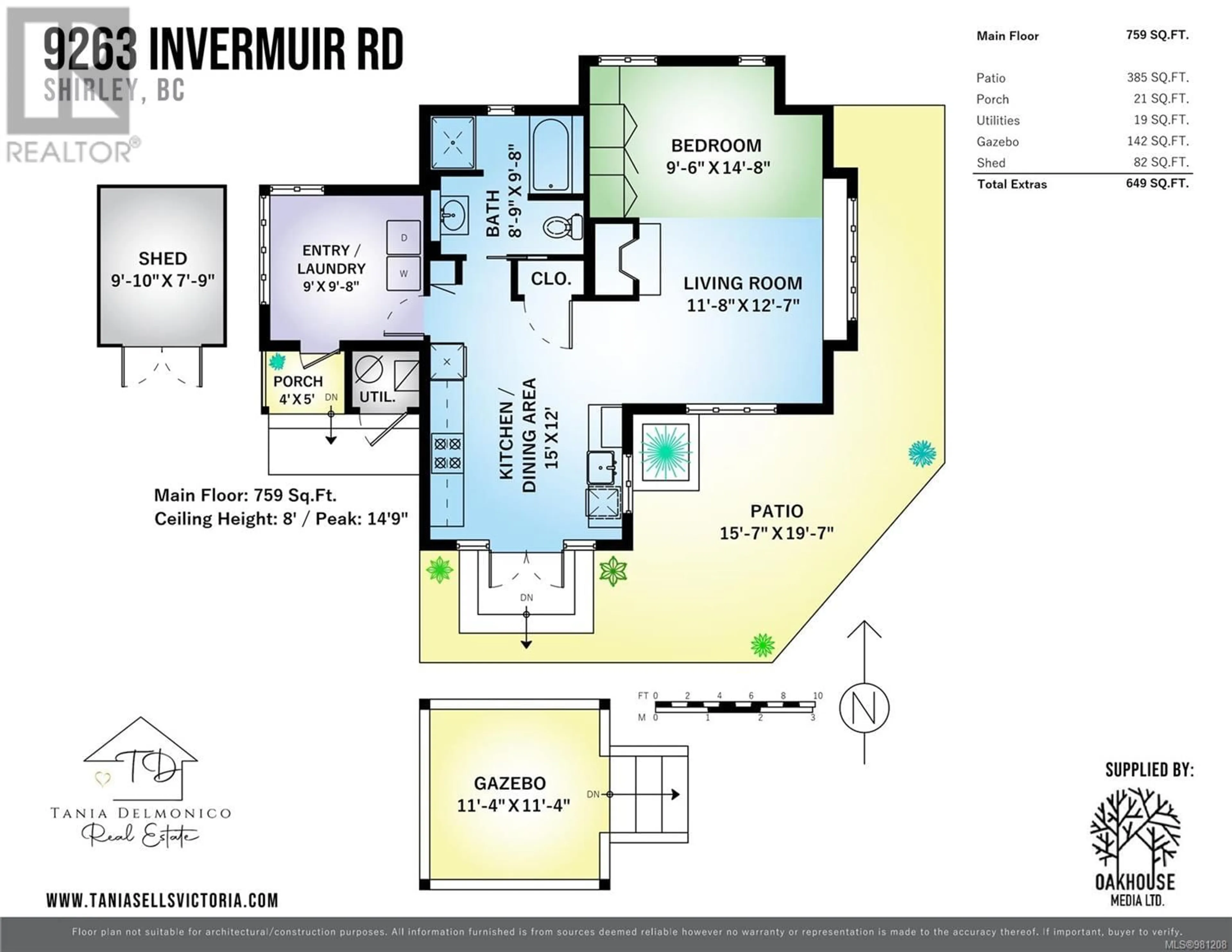 Floor plan for 9263 Invermuir Rd, Sooke British Columbia V9Z1G3