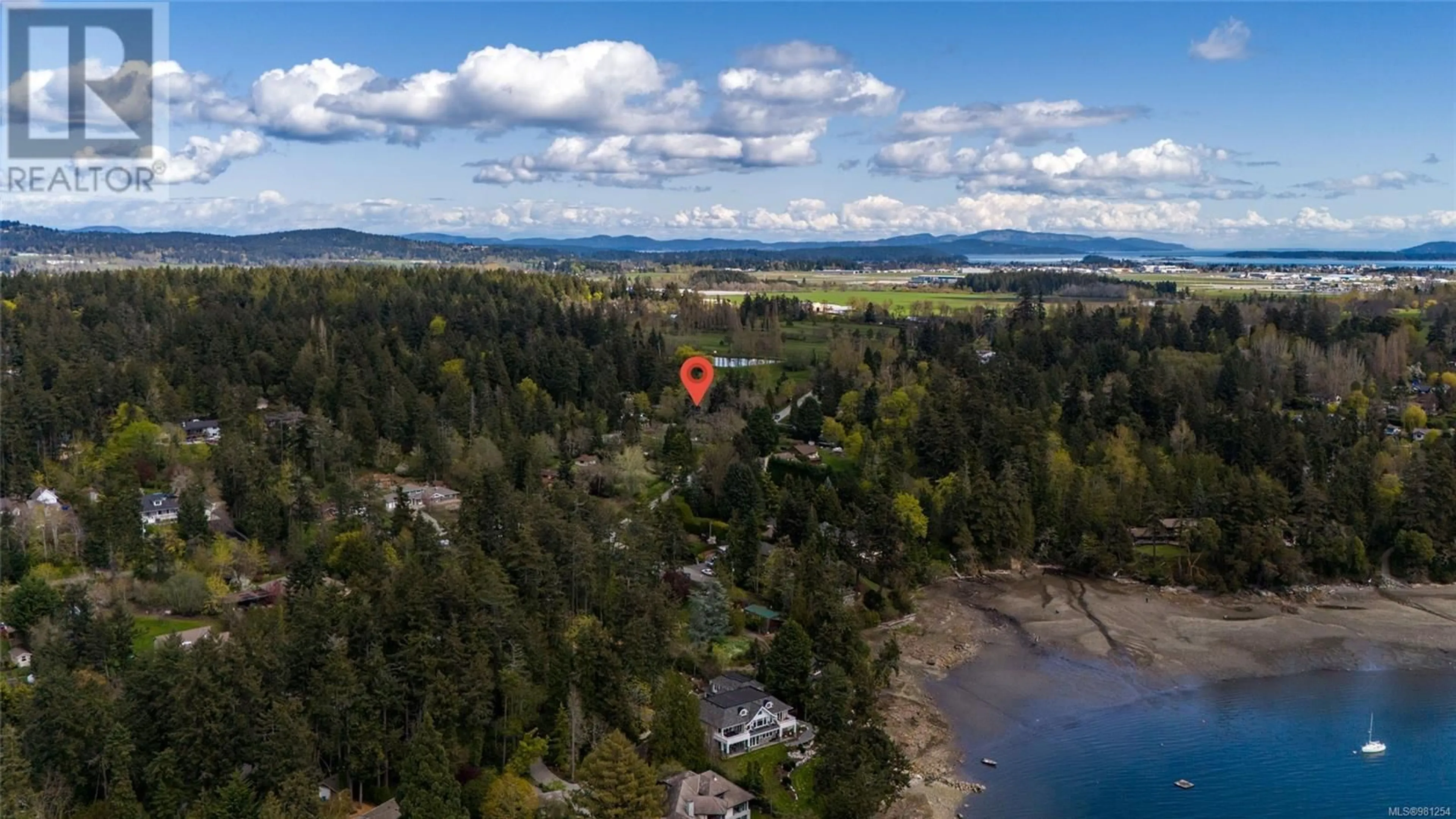 A pic from exterior of the house or condo, the view of lake or river for 814 Ardmore Dr, North Saanich British Columbia V8L5G2