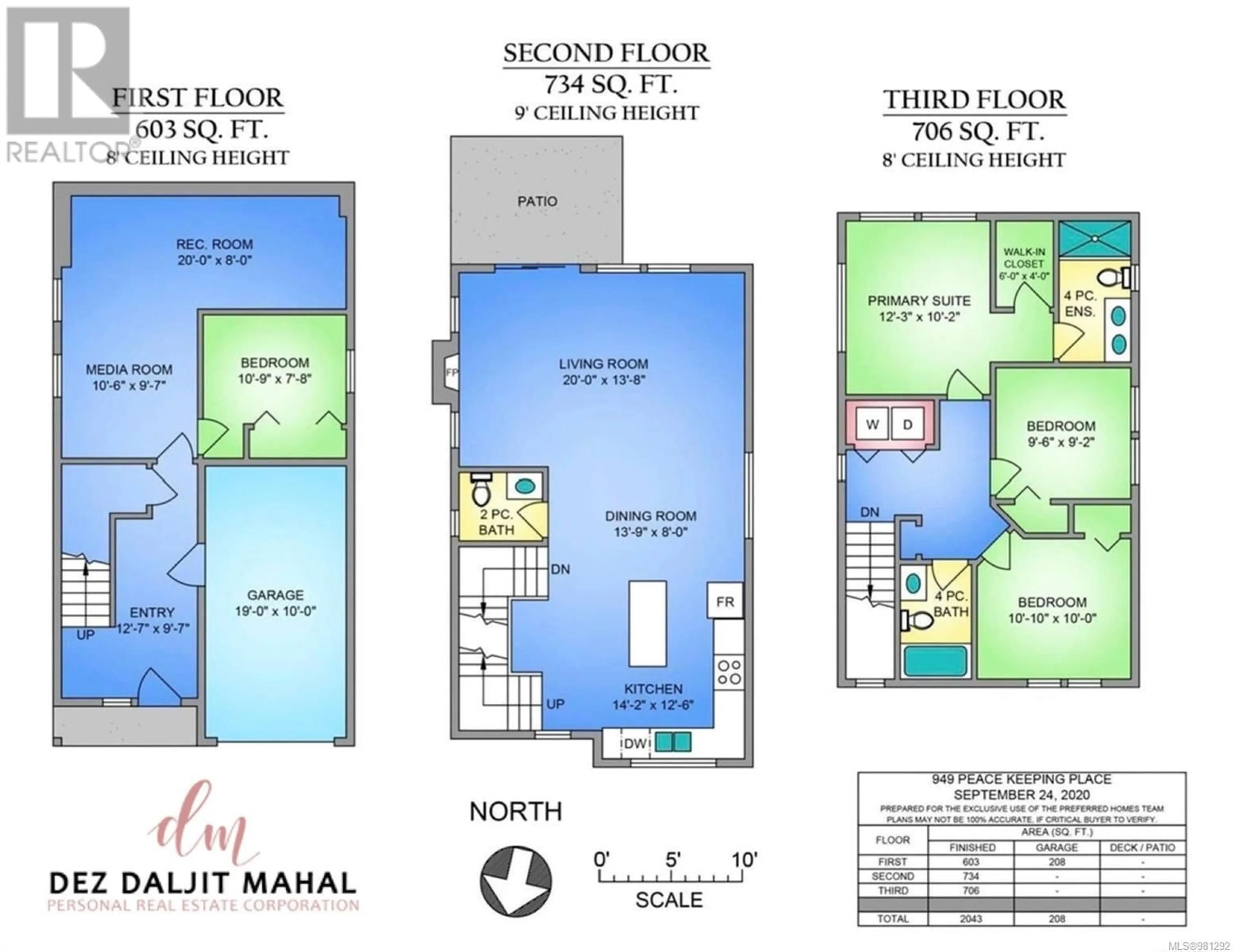 Floor plan for 949 Peace Keeping Cres, Langford British Columbia V9C0N6