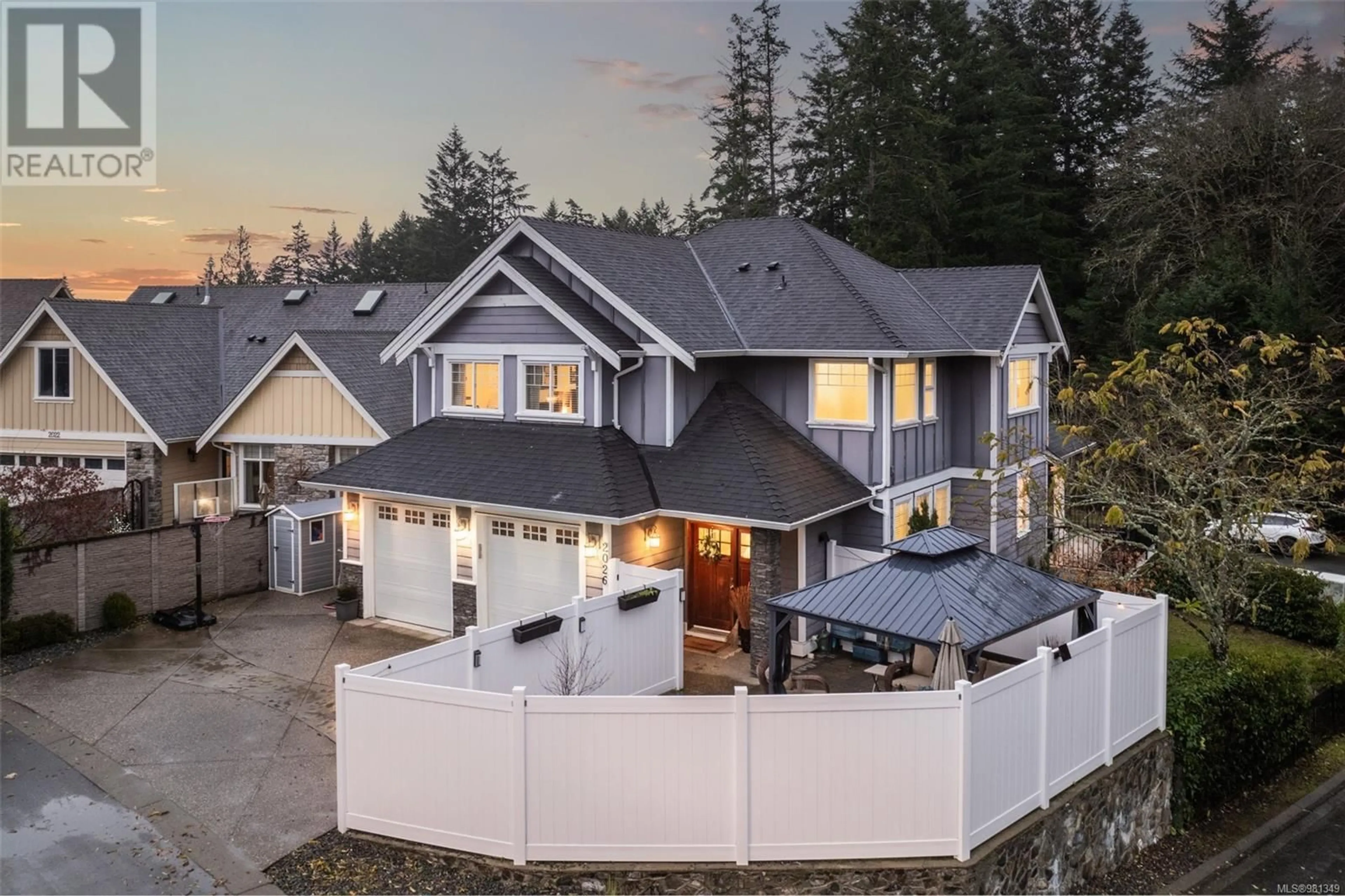 Frontside or backside of a home, cottage for 2026 Hannington Rd, Langford British Columbia V9B6R6