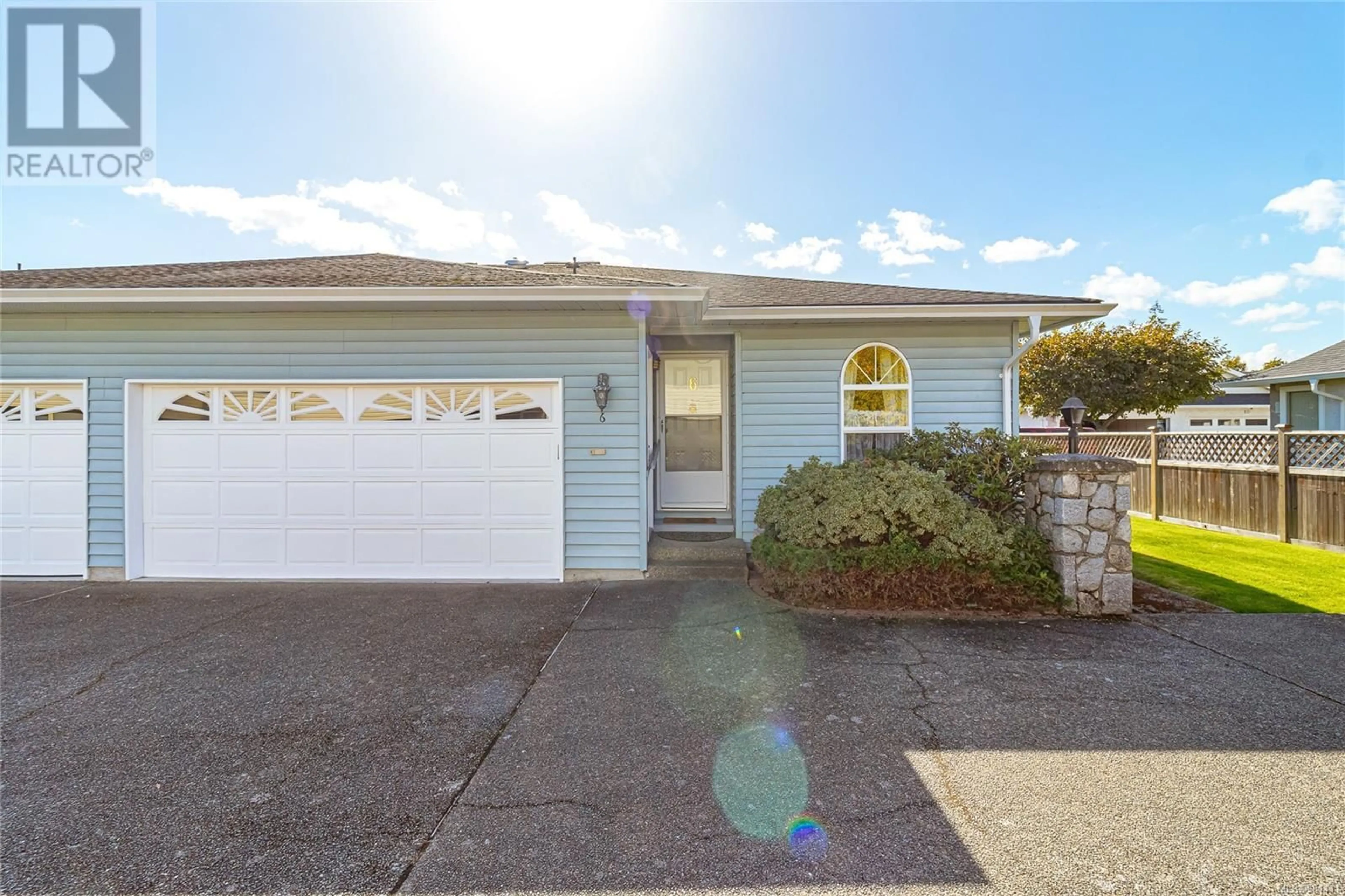 Frontside or backside of a home, the street view for 6 10050 Third St, Sidney British Columbia V8L3B3