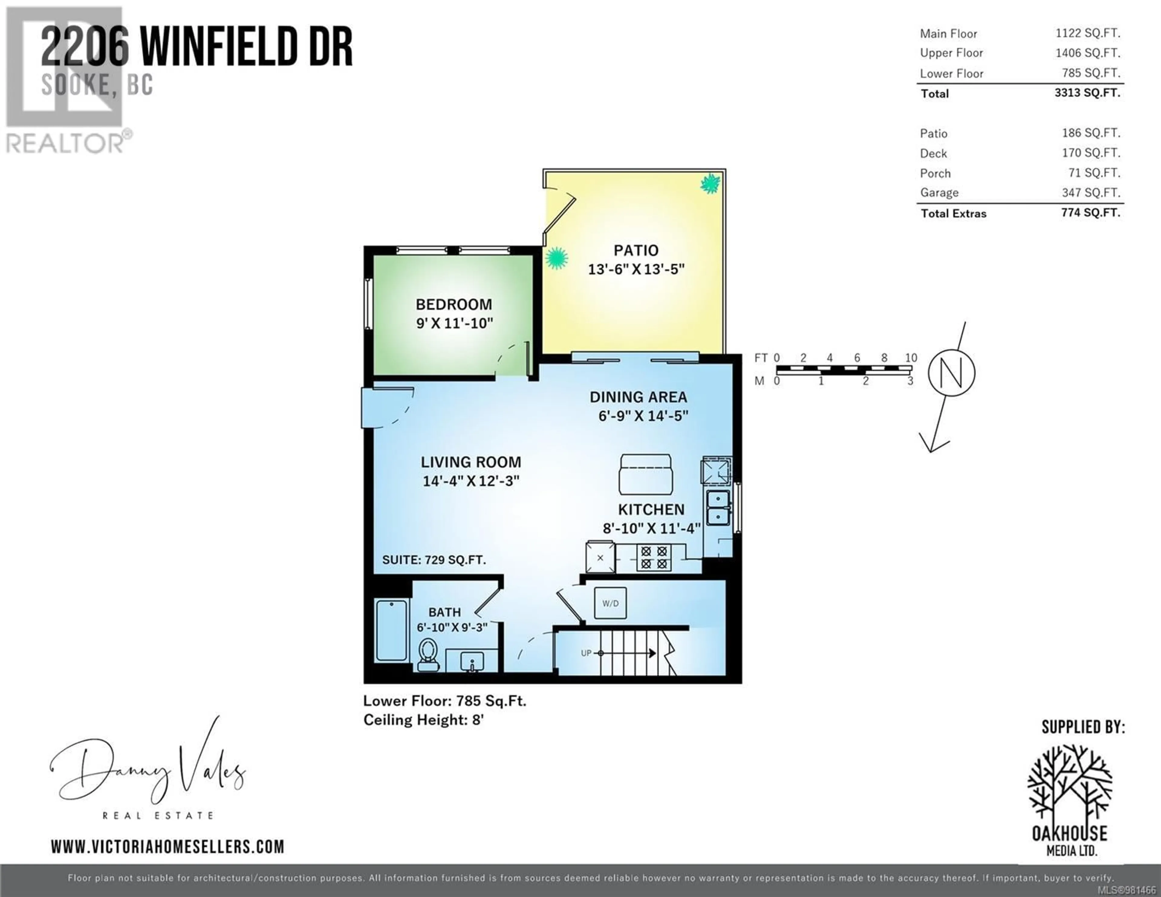 Floor plan for 2206 Winfield Dr, Sooke British Columbia V8Y1V6