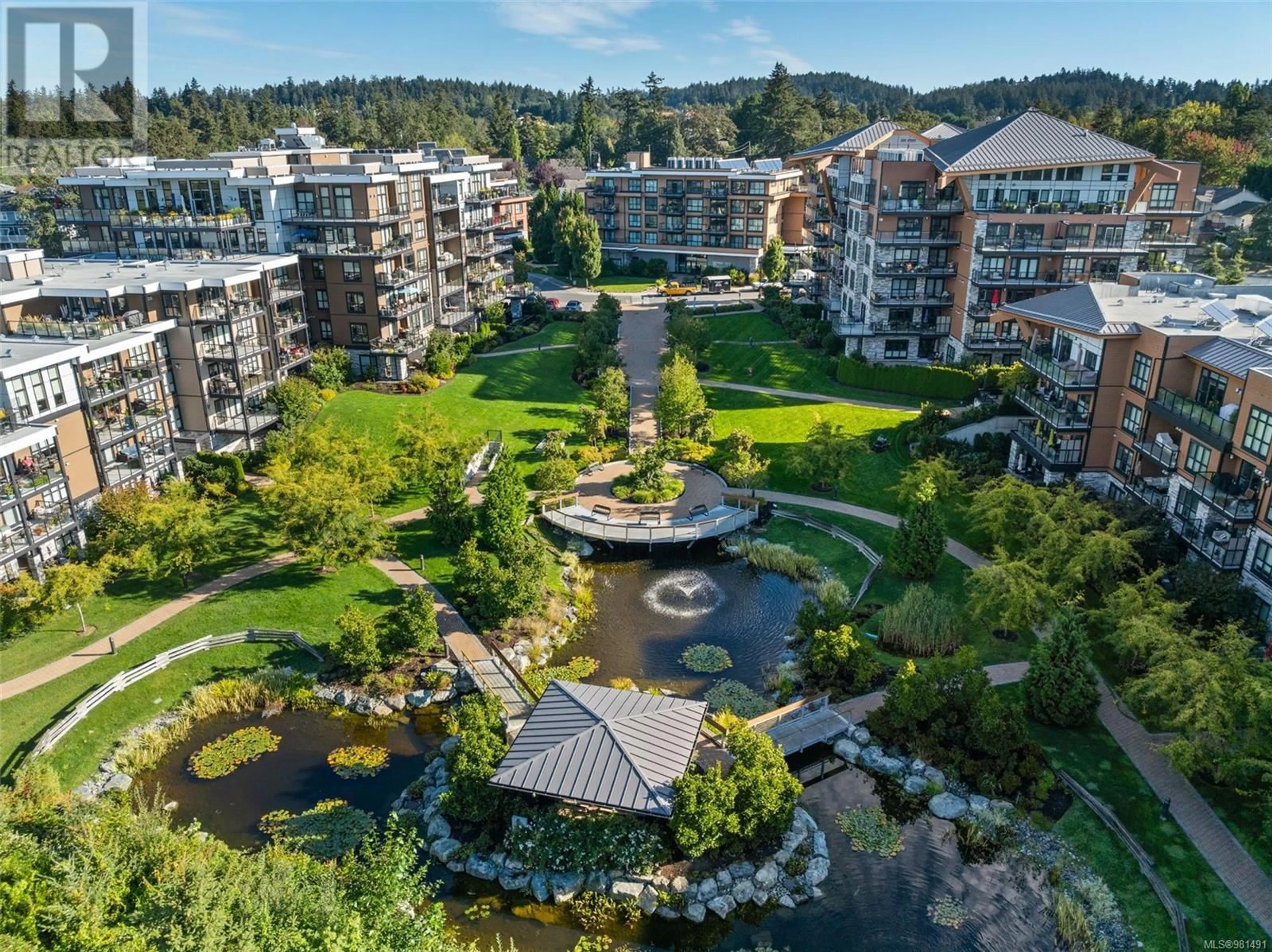 A pic from exterior of the house or condo, mountain for 401 741 Travino Lane, Saanich British Columbia V8Z0G3