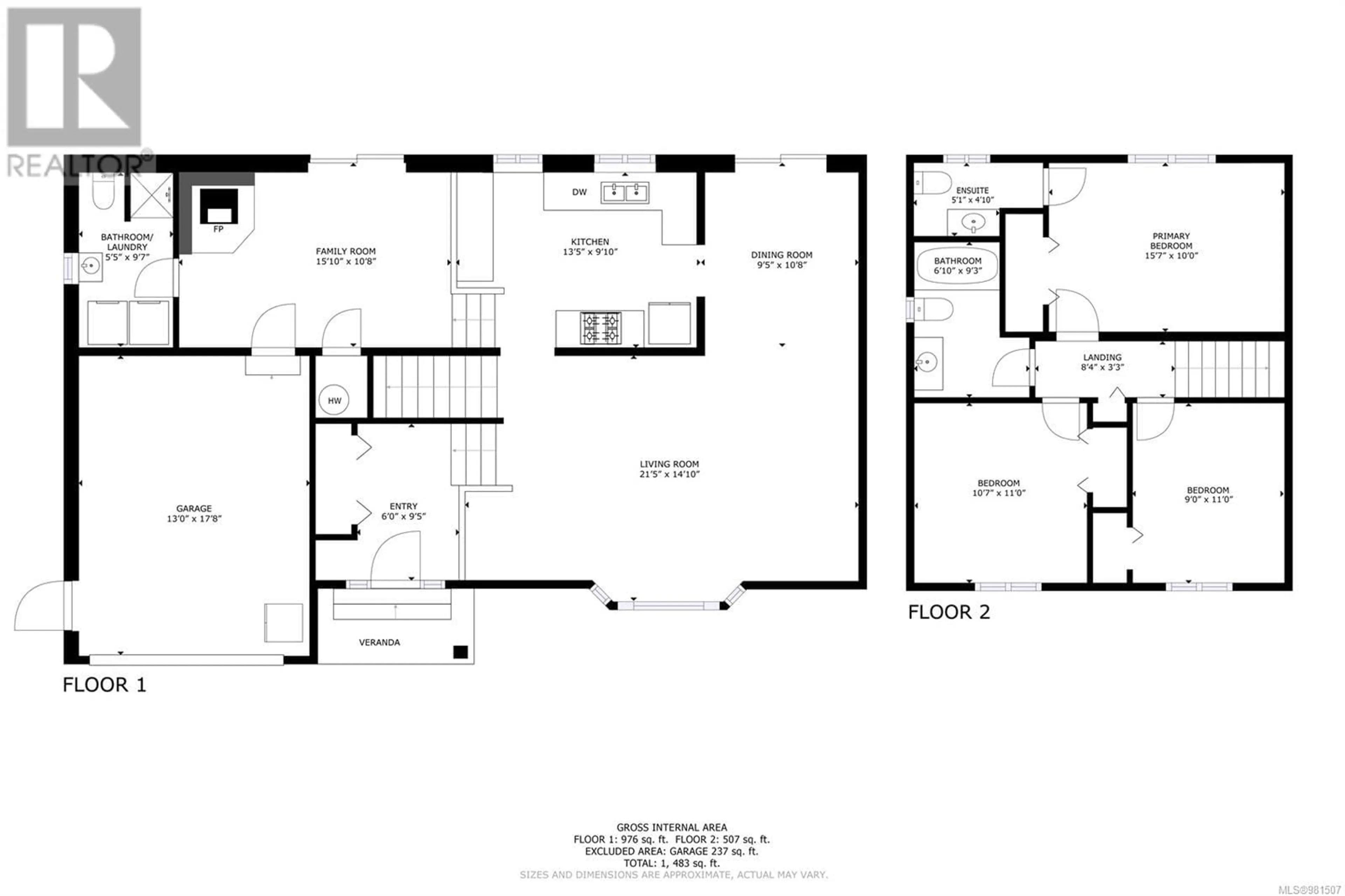 Floor plan for 2801 Fairmile Rd, Campbell River British Columbia V9W5M2