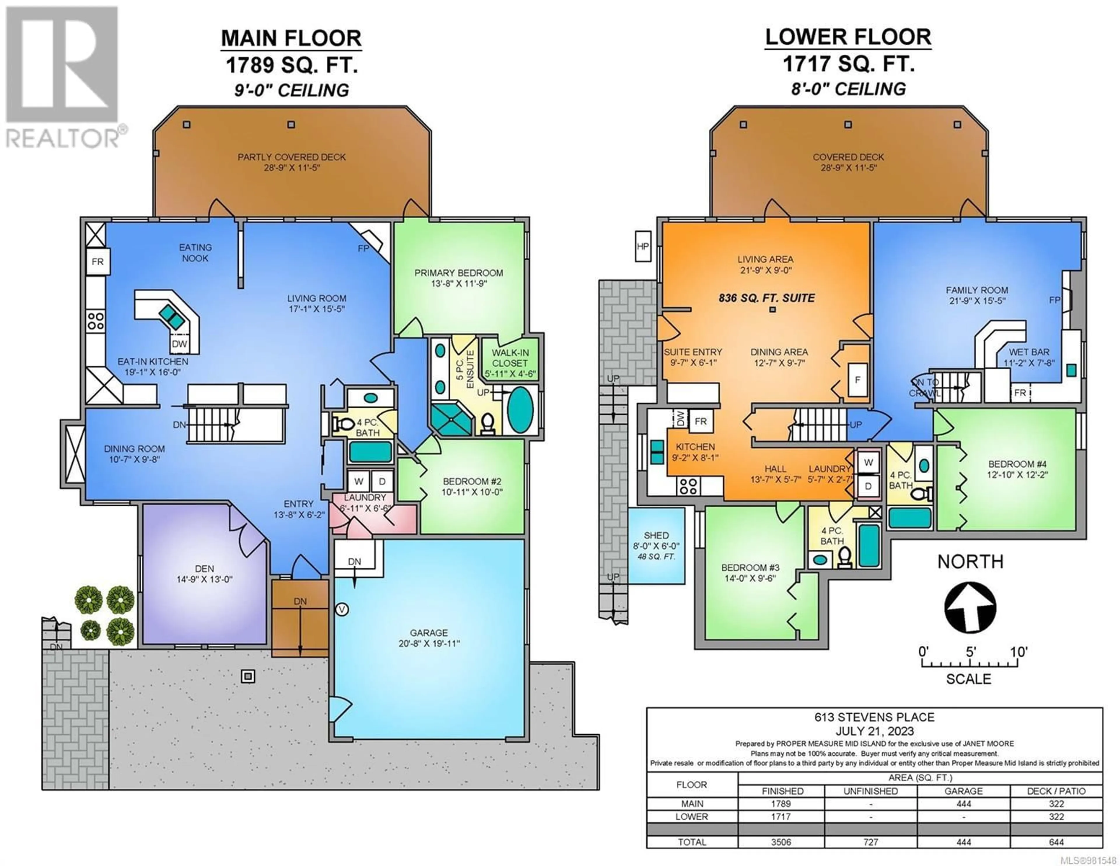 Floor plan for 613 Stevens Pl, Ladysmith British Columbia V9G2C6