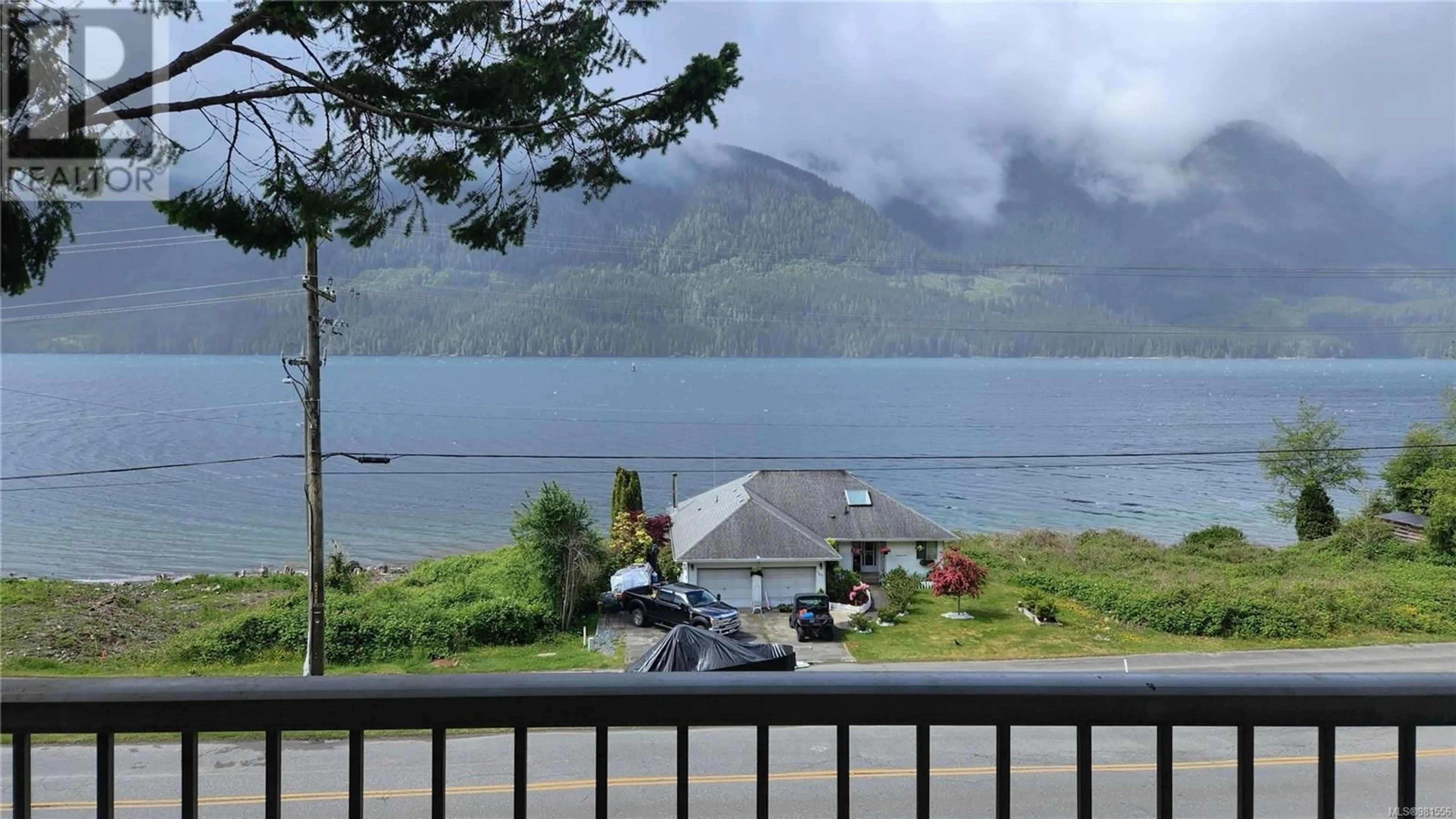 A pic from exterior of the house or condo, lake for 310 791 Marine Dr, Port Alice British Columbia V0N2N0