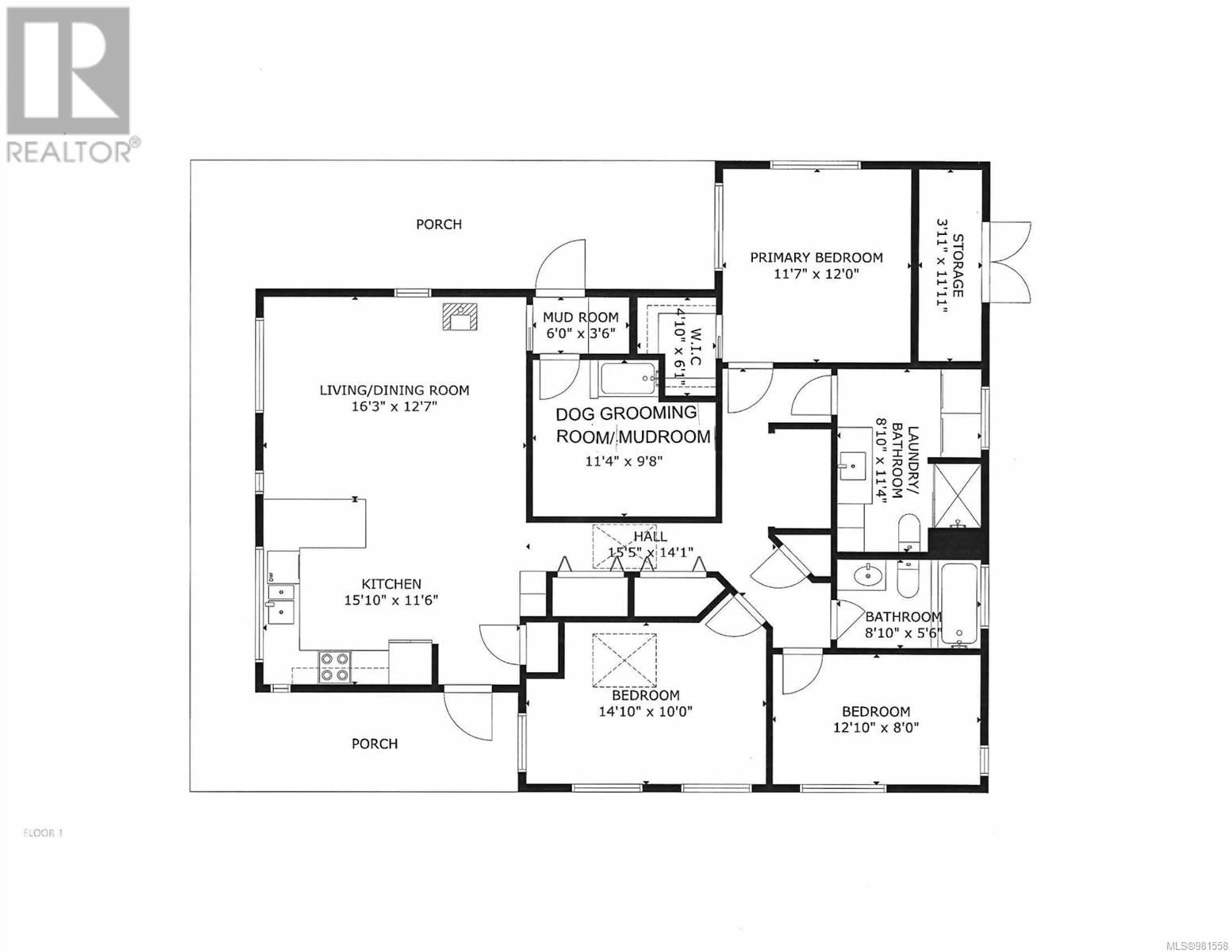 Floor plan for 220 Irene Rd, Quadra Island British Columbia V0P1N0