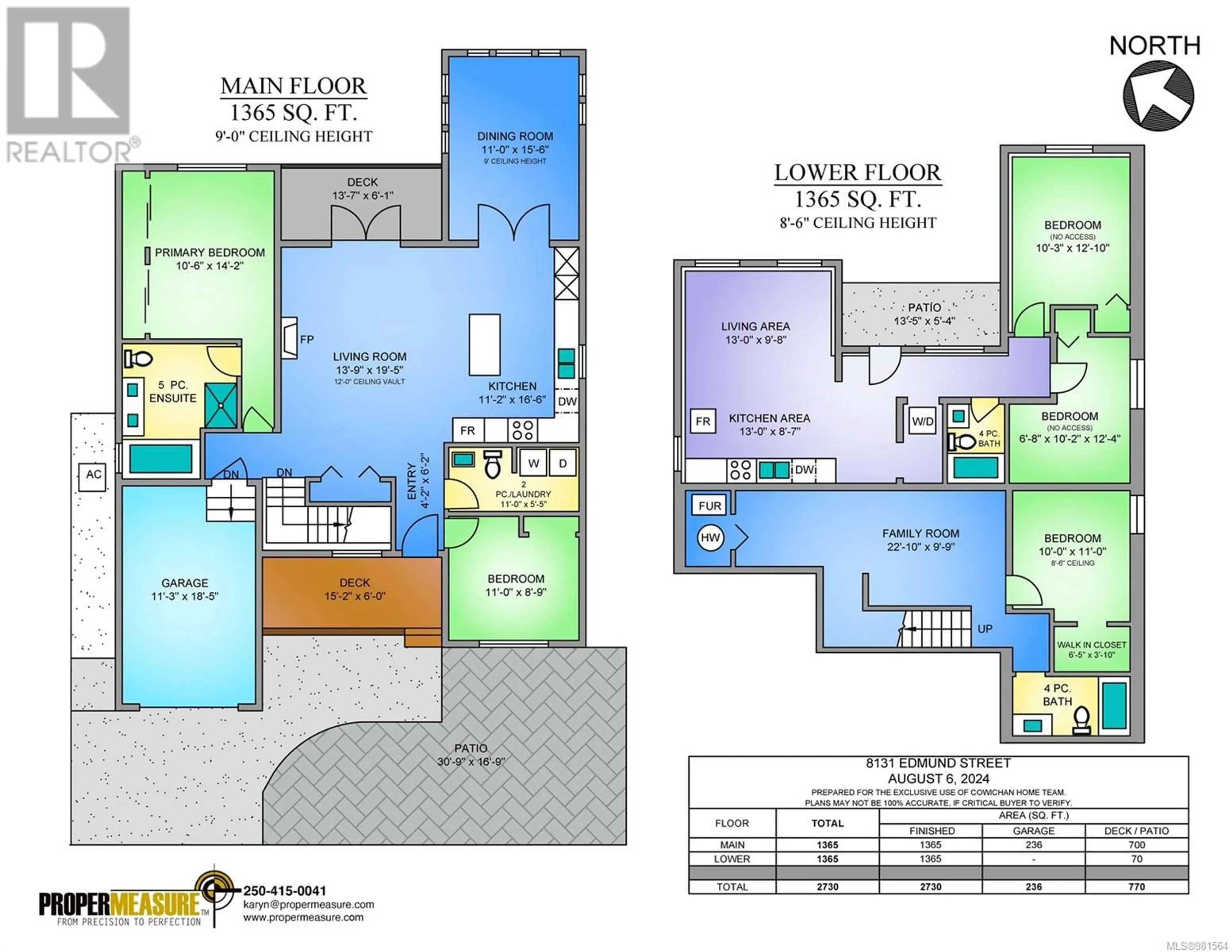 Floor plan for 8131 Edmund St, Crofton British Columbia V0R1R0