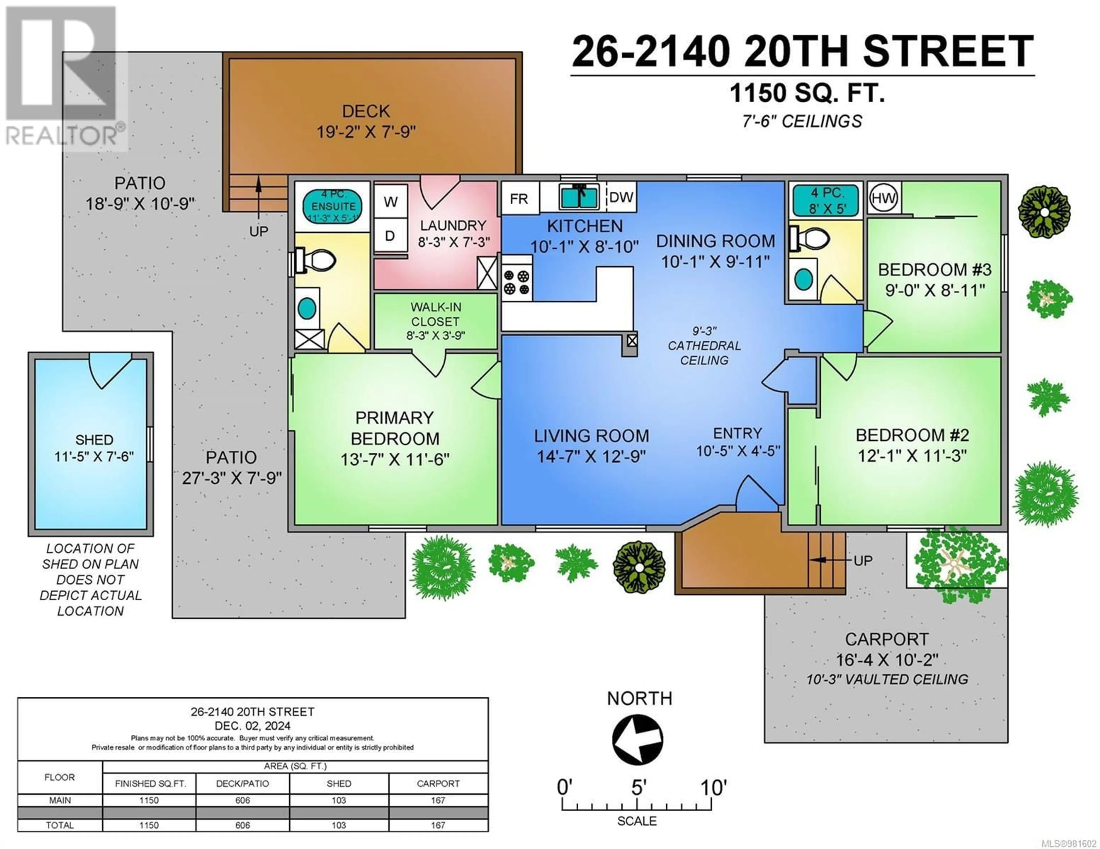 Floor plan for 26 2140 20th St, Courtenay British Columbia V9N2G6