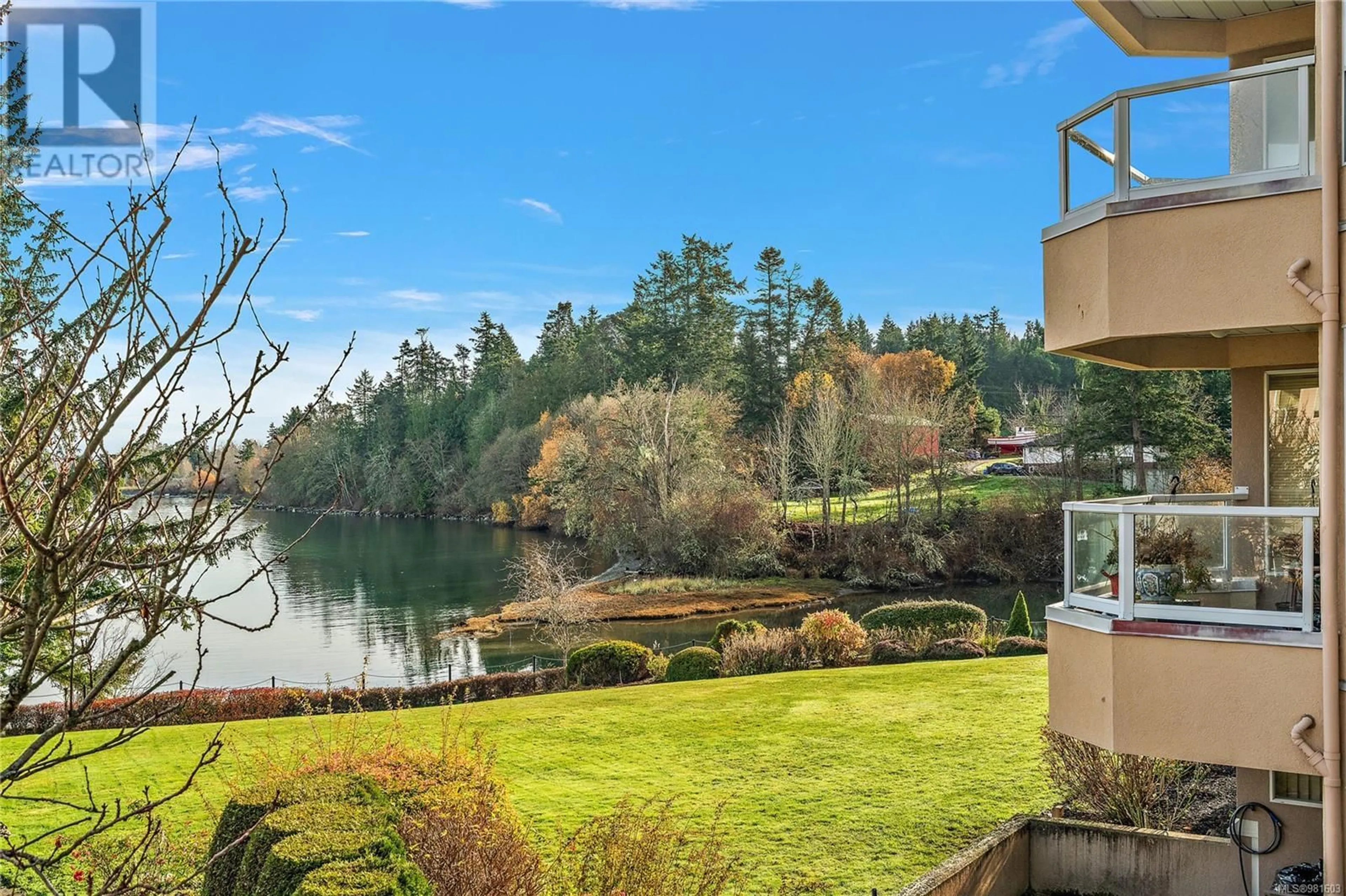 A pic from exterior of the house or condo, the view of lake or river for 2140 2600 Ferguson Rd, Central Saanich British Columbia V8M2C1