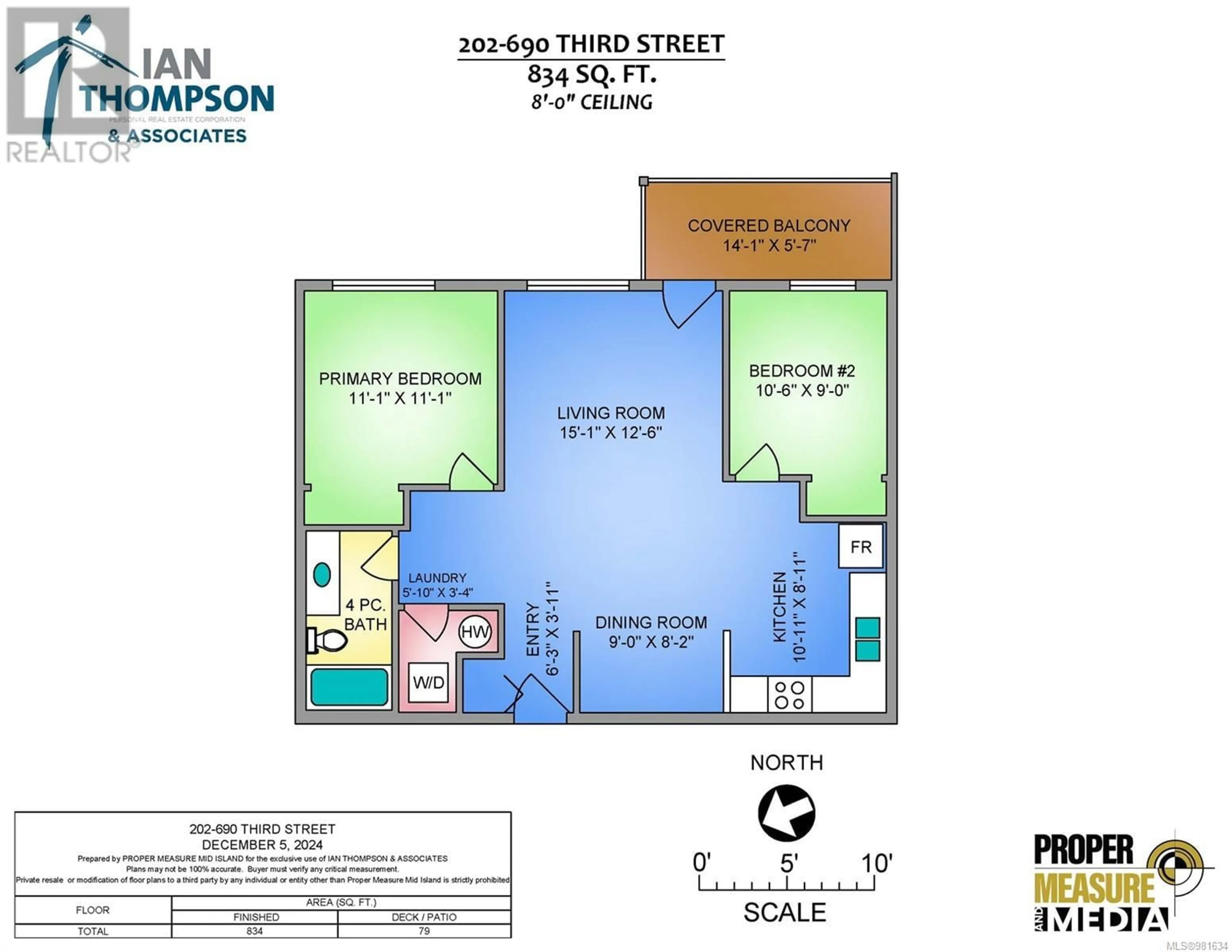 Floor plan for 202 690 3rd St, Nanaimo British Columbia V9Y9E1