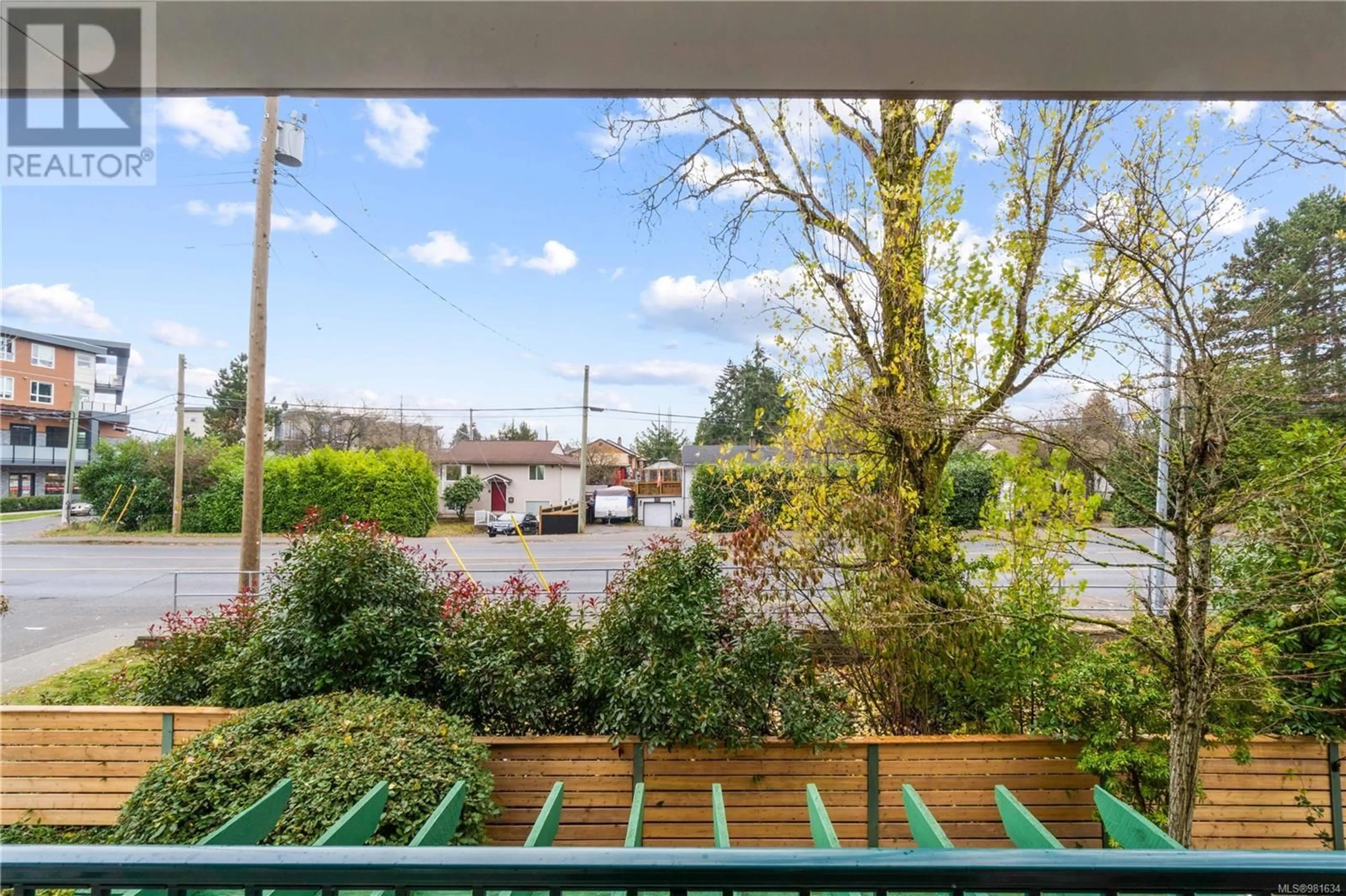 Patio, the fenced backyard for 202 690 3rd St, Nanaimo British Columbia V9Y9E1