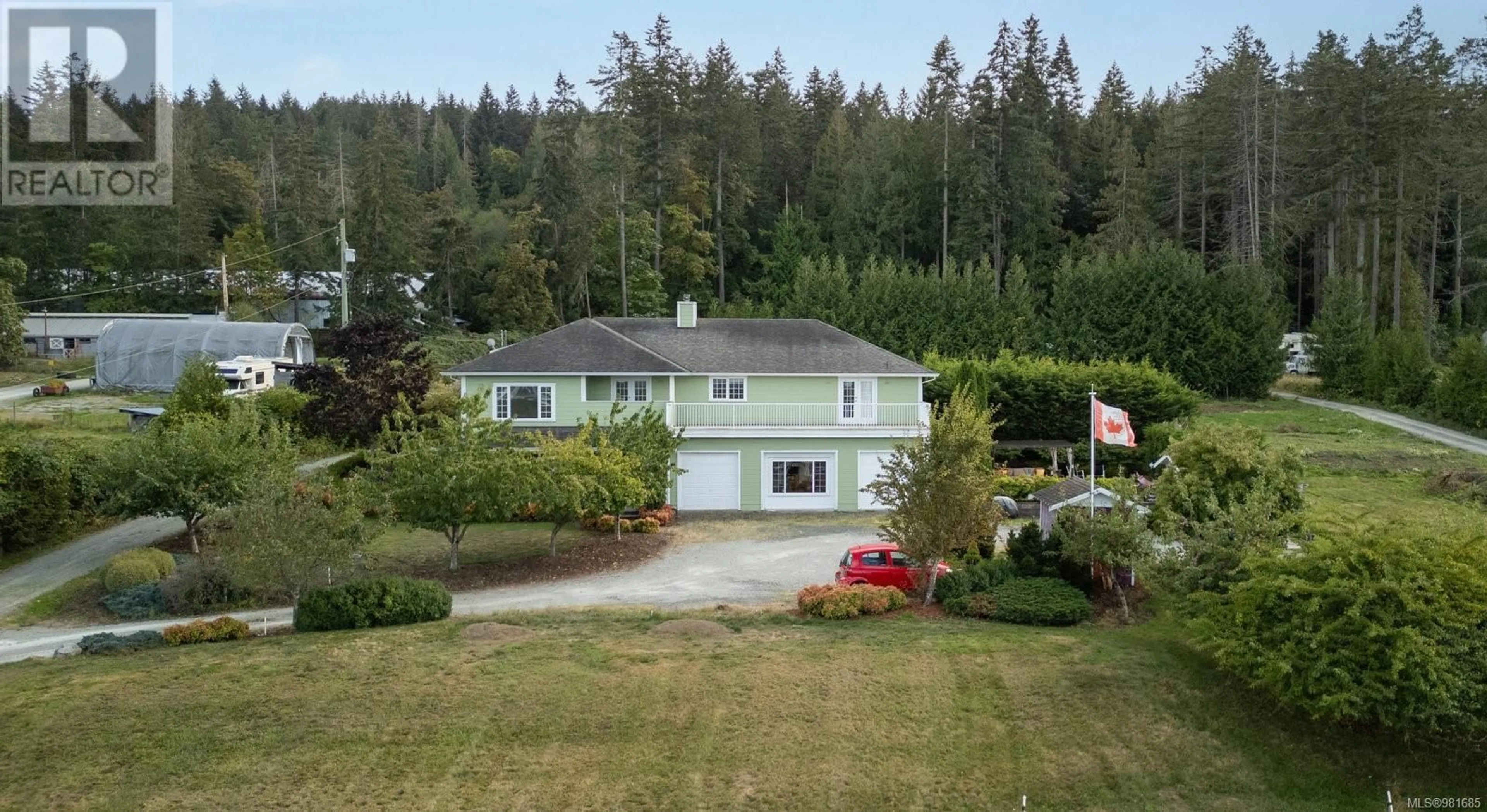 Frontside or backside of a home, cottage for 1395 McTavish Rd, North Saanich British Columbia V8L5T3