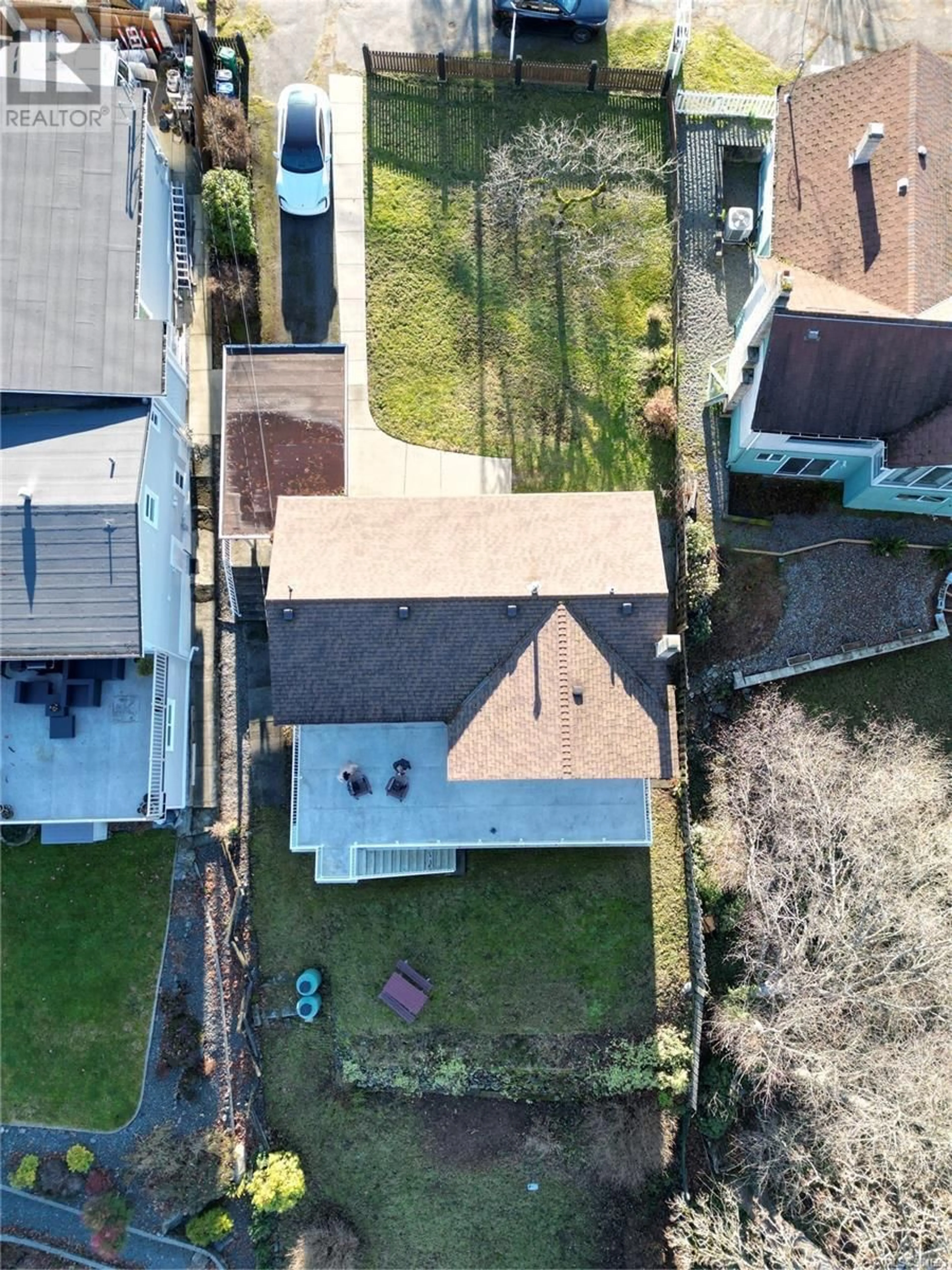 A pic from outside/outdoor area/front of a property/back of a property/a pic from drone, street for 3780 Norwell Dr, Nanaimo British Columbia V9T1Y1