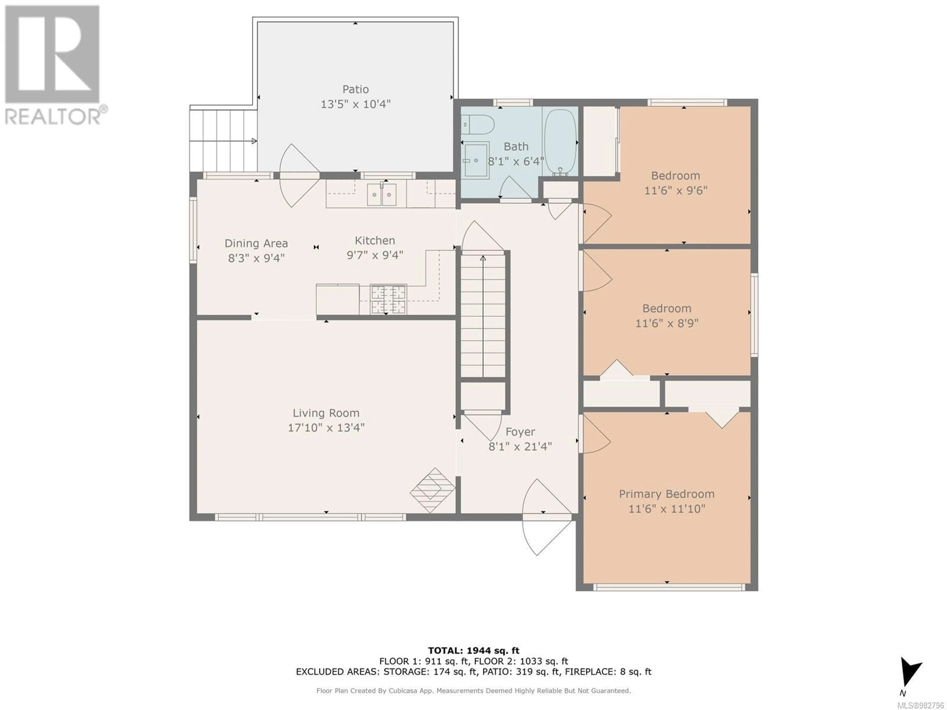 Floor plan for 3760 MORGAN CRESCENT NORTH, Port Alberni British Columbia V9Y6C3