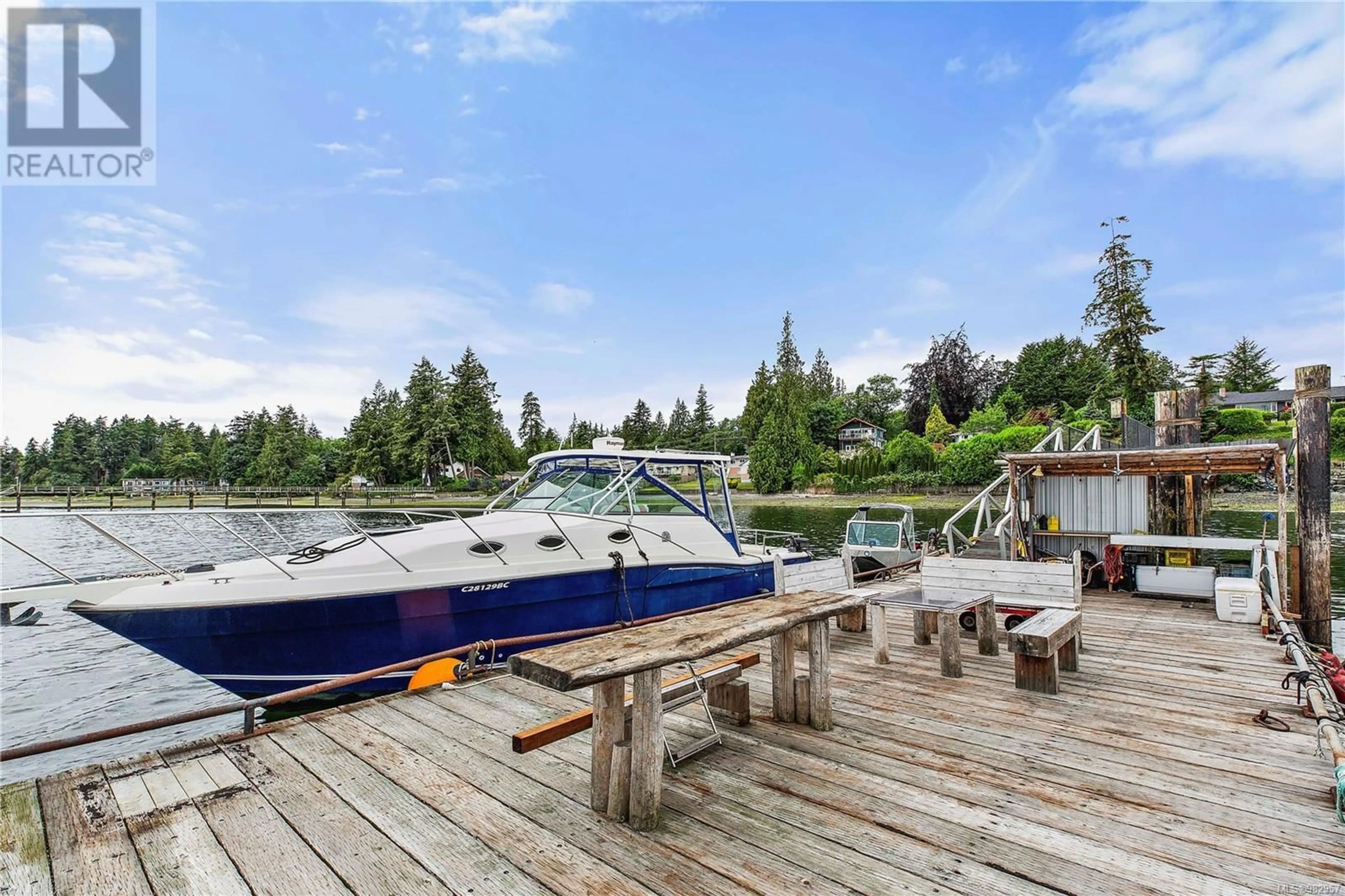 Patio, water/lake/river/ocean view for 5957 Sooke Rd, Sooke British Columbia V9Z0P7