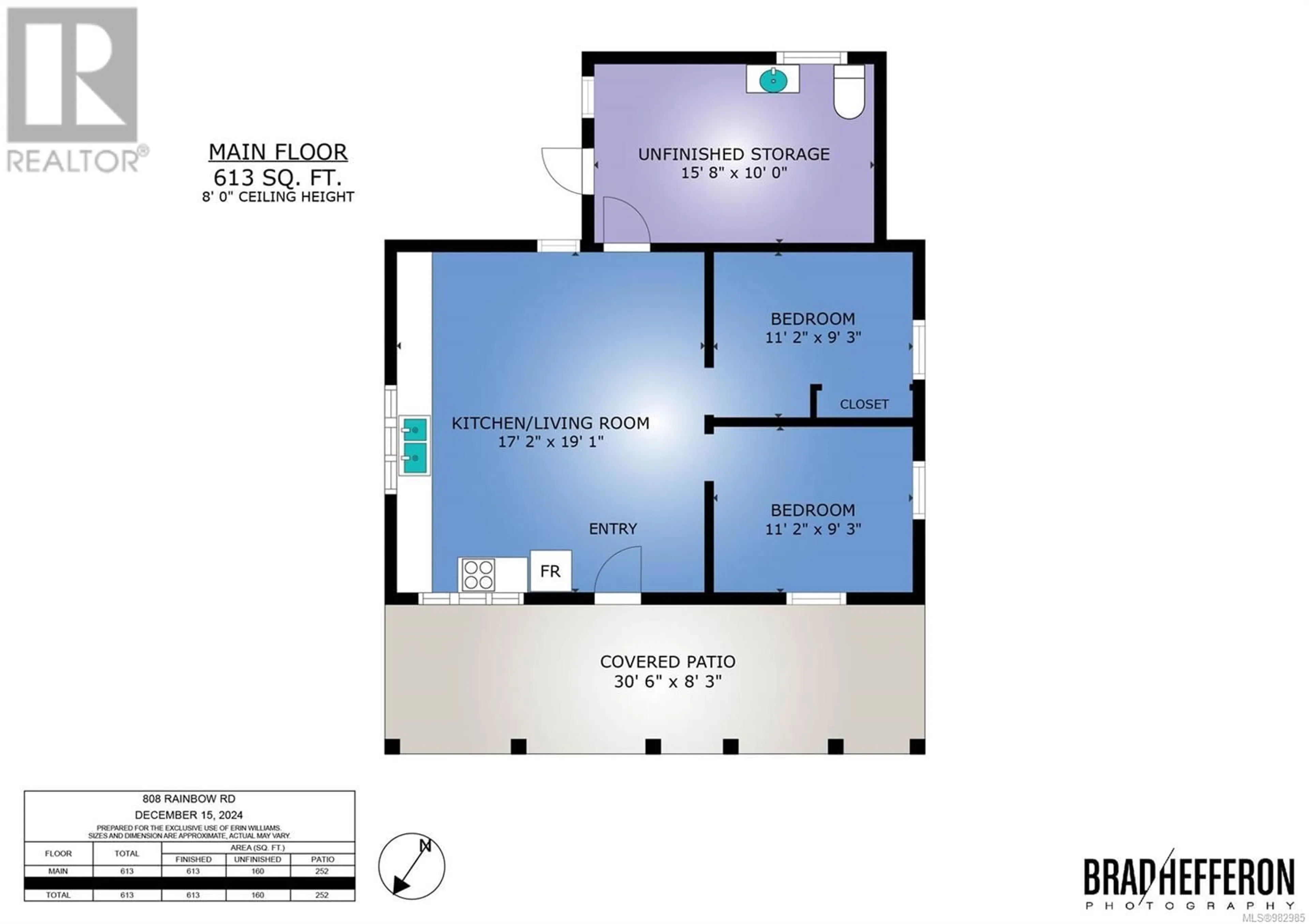 Floor plan for 808 RAINBOW ROAD, Salt Spring British Columbia V8K2M8