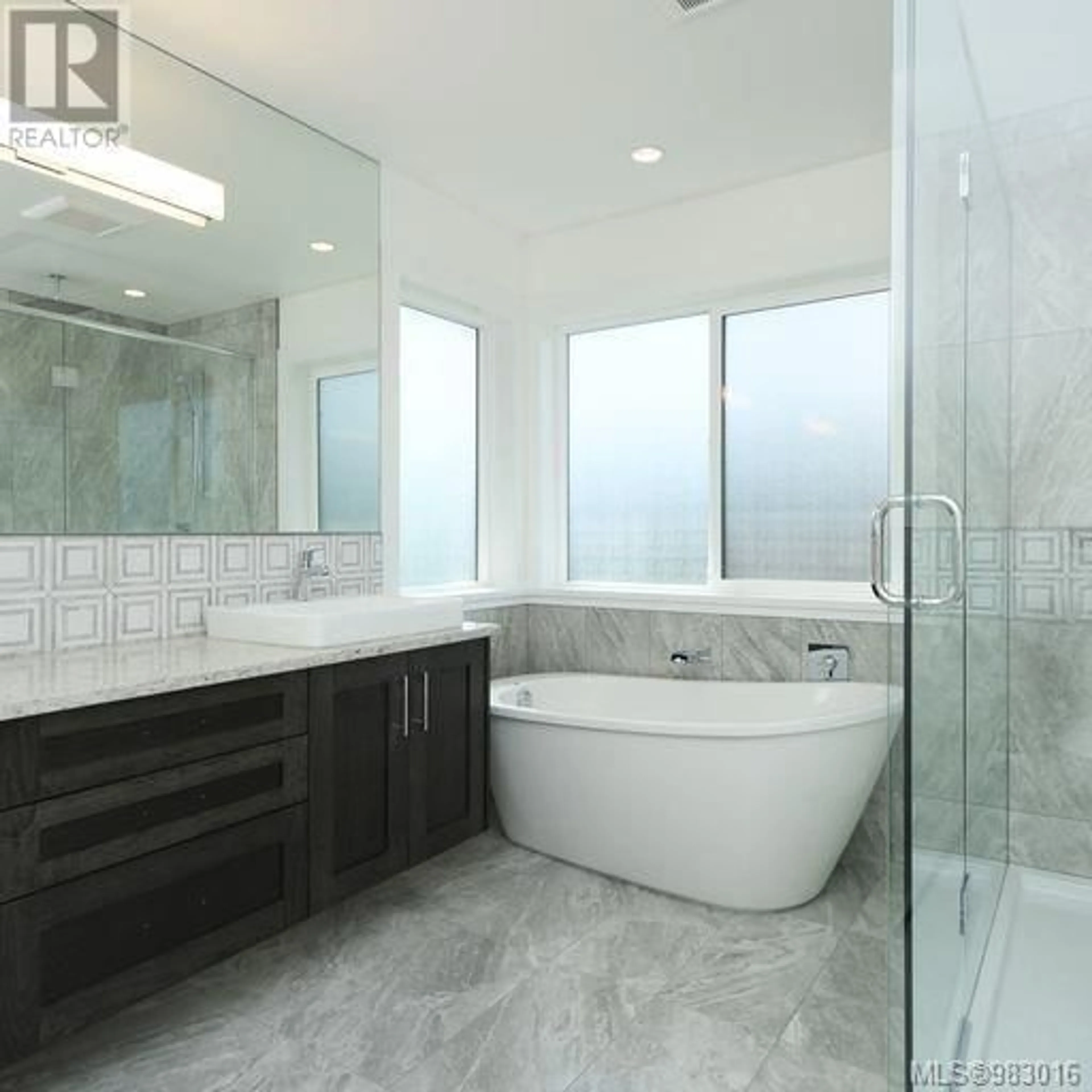 Contemporary bathroom, ceramic/tile floor for 804 Tomack Loop, Langford British Columbia V9C0R3