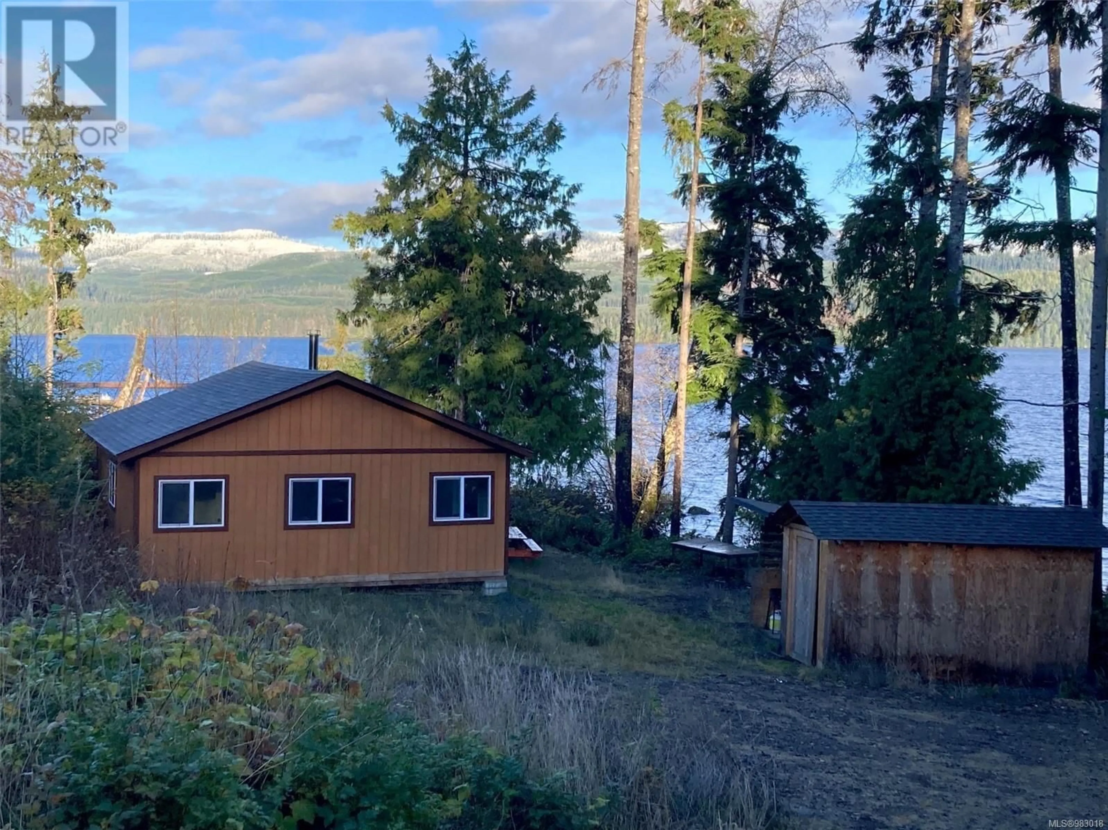 A pic from outside/outdoor area/front of a property/back of a property/a pic from drone, water/lake/river/ocean view for Lot 10 Ingersoll, Quatsino British Columbia V0N2V0