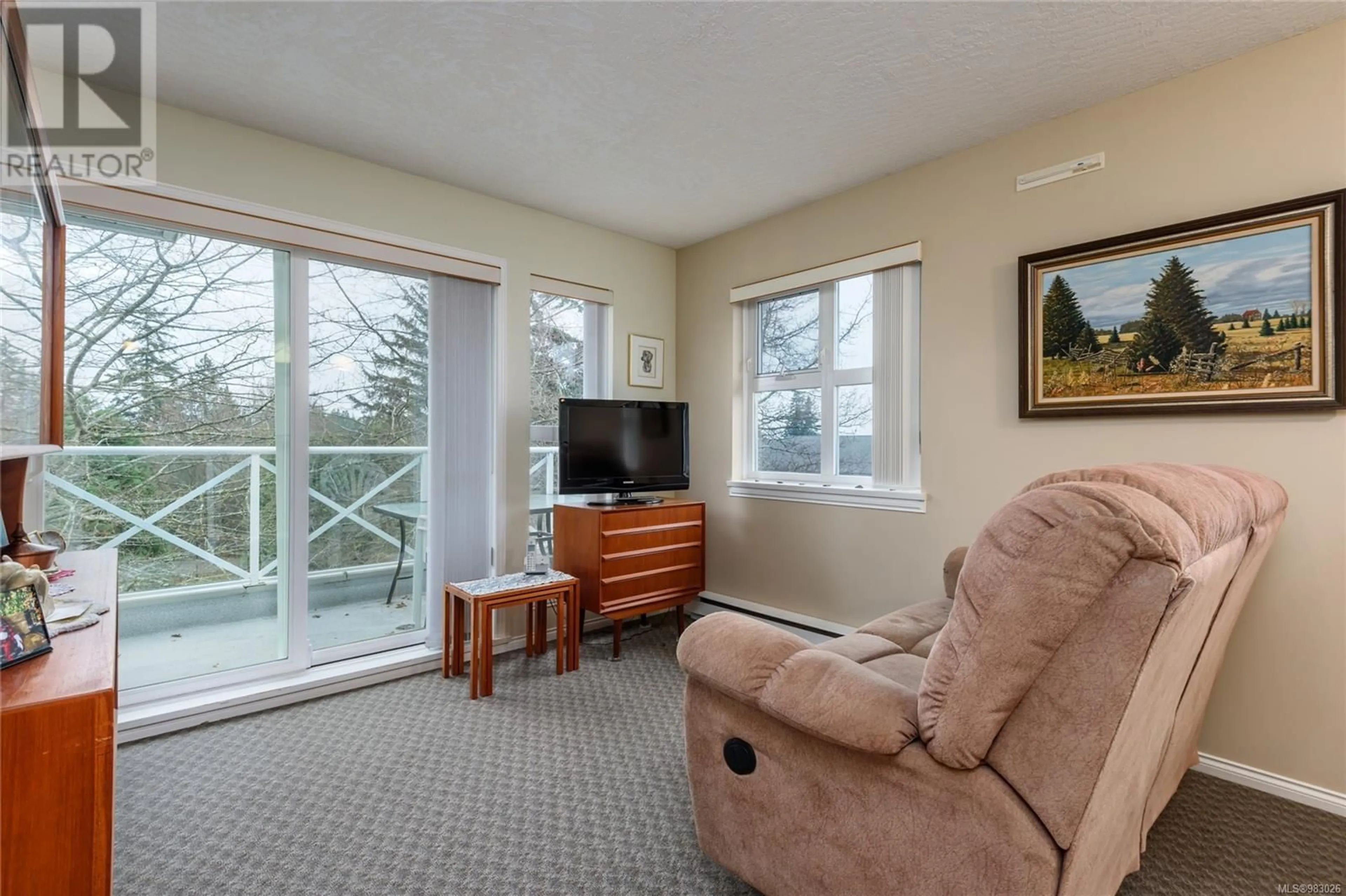 Living room with furniture, unknown for 409 1683 Balmoral Ave, Comox British Columbia V9M2M9