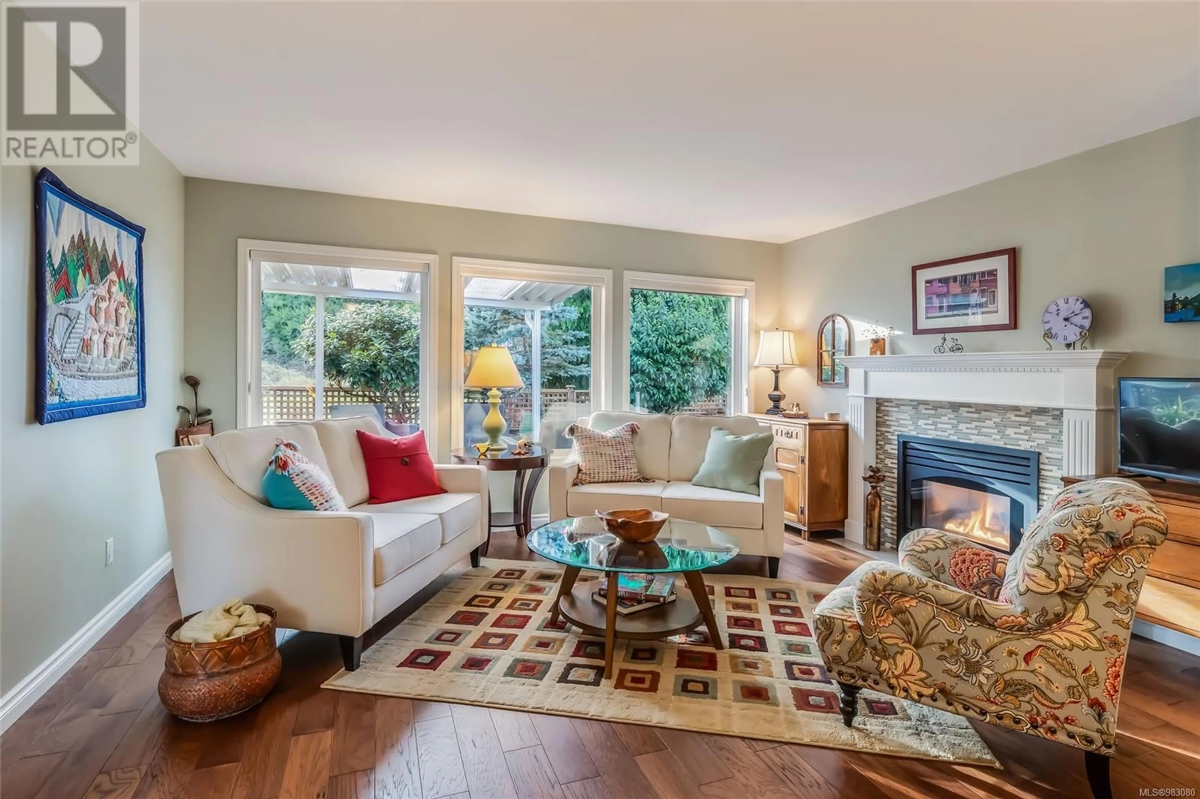 Living room with furniture, unknown for 654 Windward Way, Qualicum Beach British Columbia V9K2K4