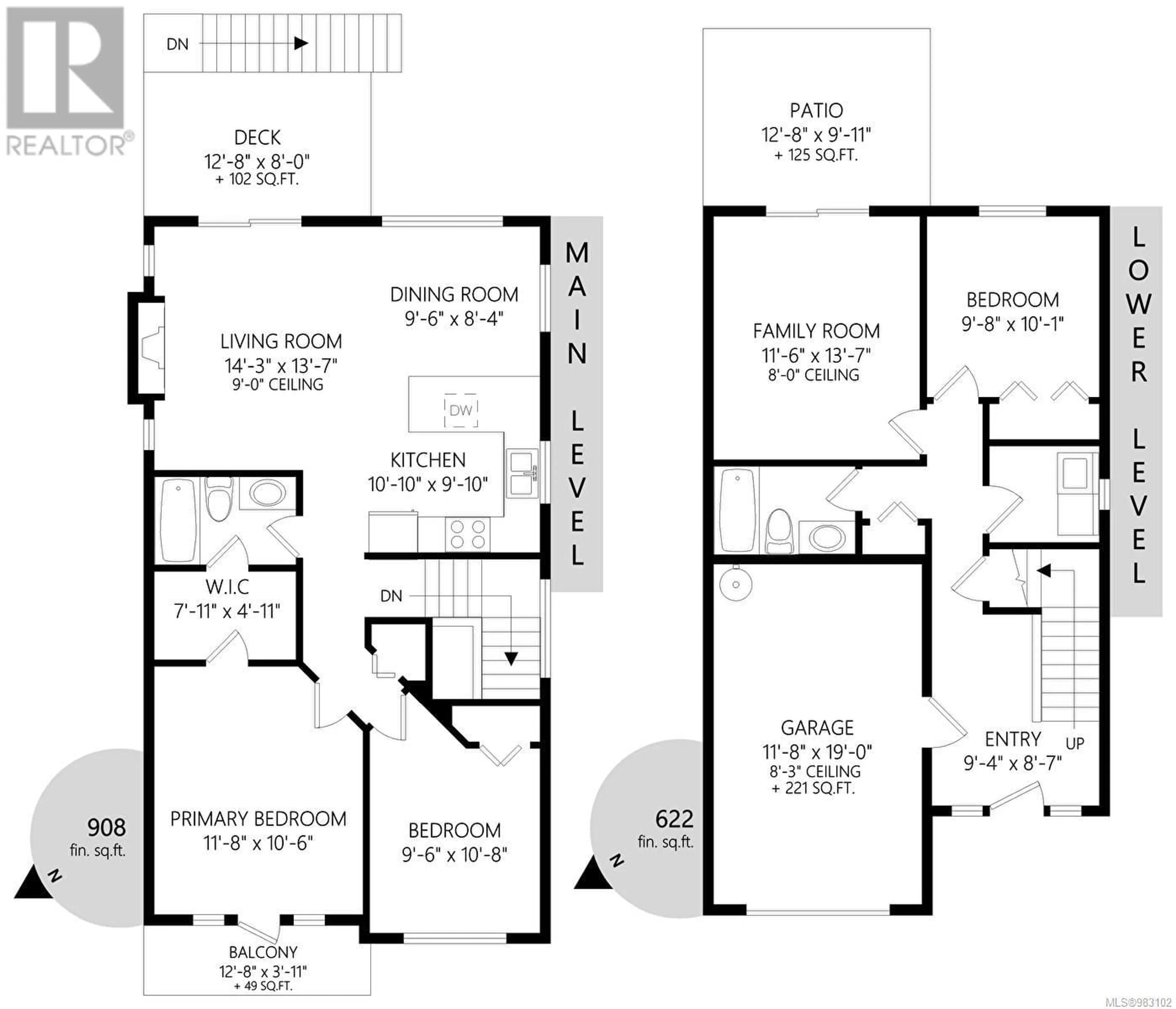 Floor plan for 3343 Merlin Rd, Langford British Columbia V9C0H3