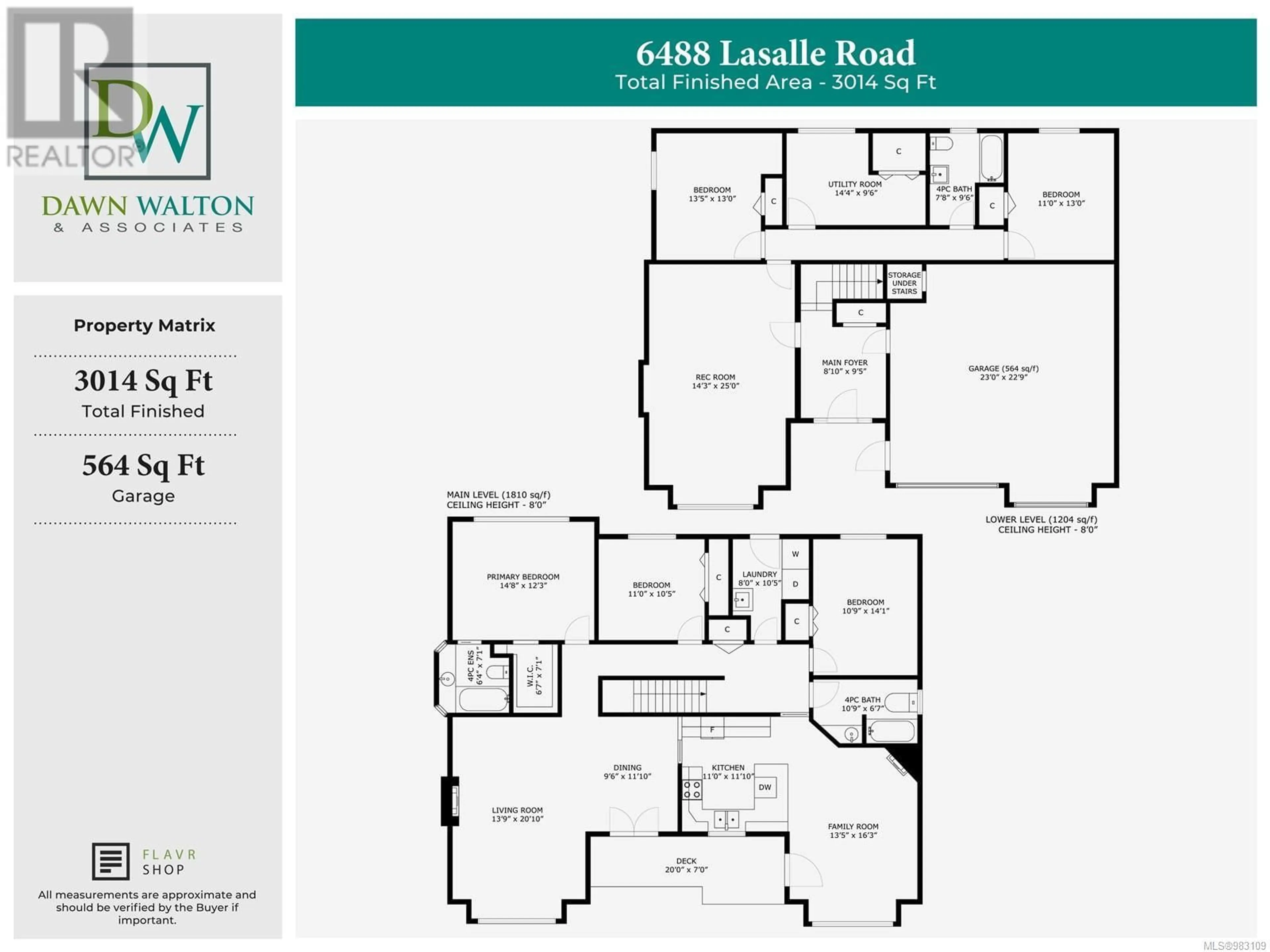 Floor plan for 6488 Lasalle Rd, Nanaimo British Columbia V9V1P3