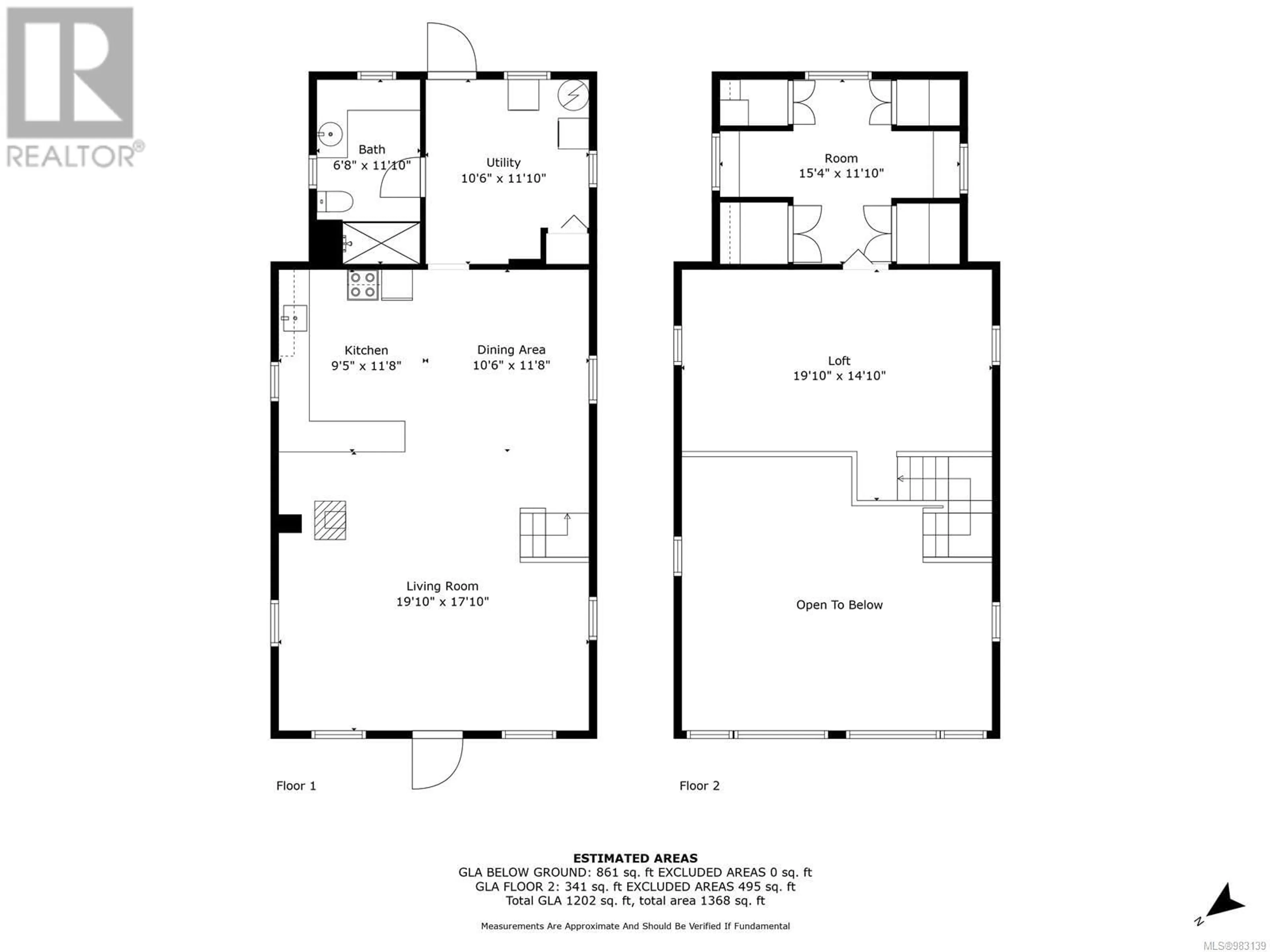 Floor plan for 5100 Northwest Rd, Denman Island British Columbia V0R1T0