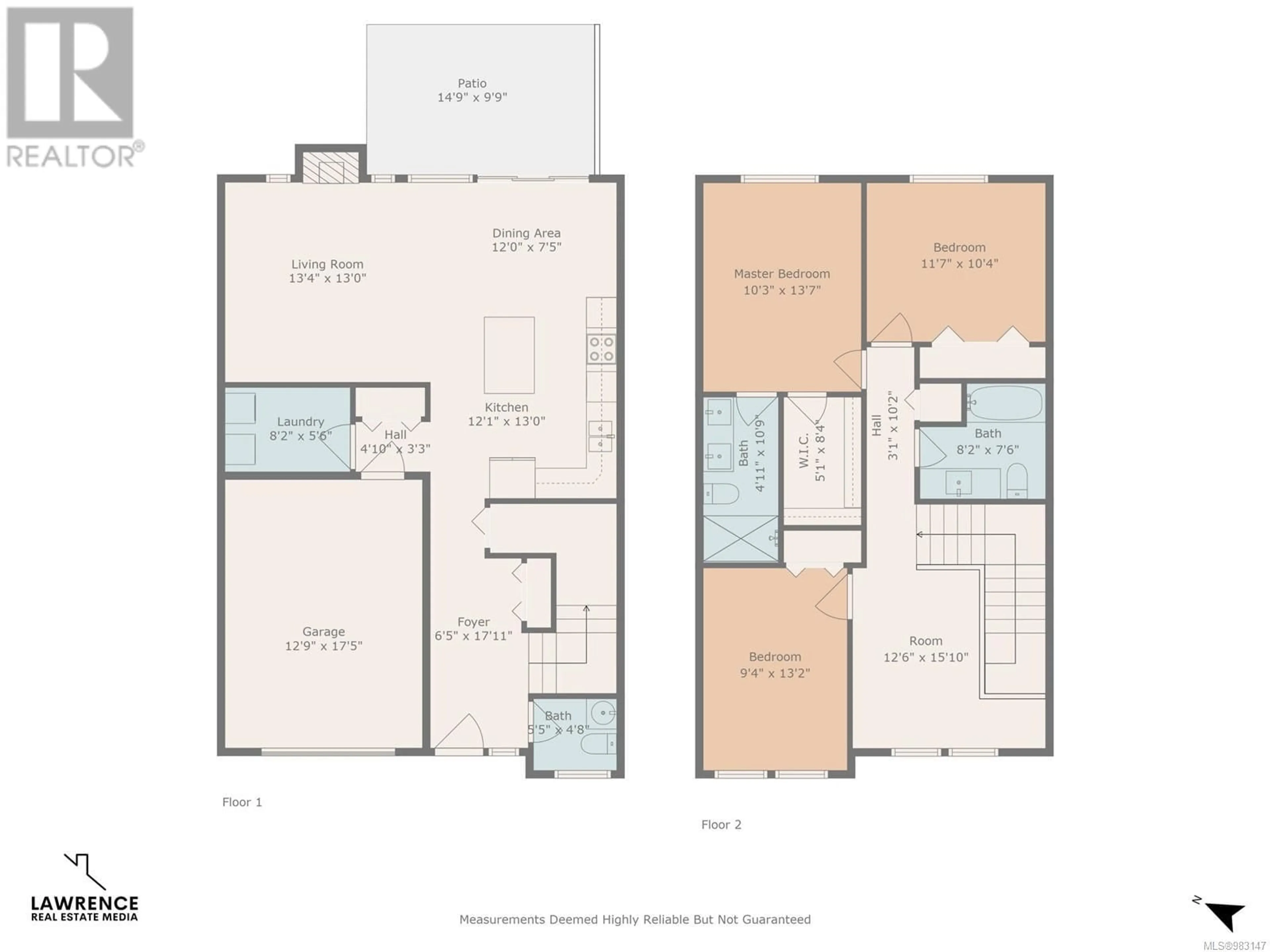 Floor plan for 1923 West Park Lane, View Royal British Columbia V9B3R9