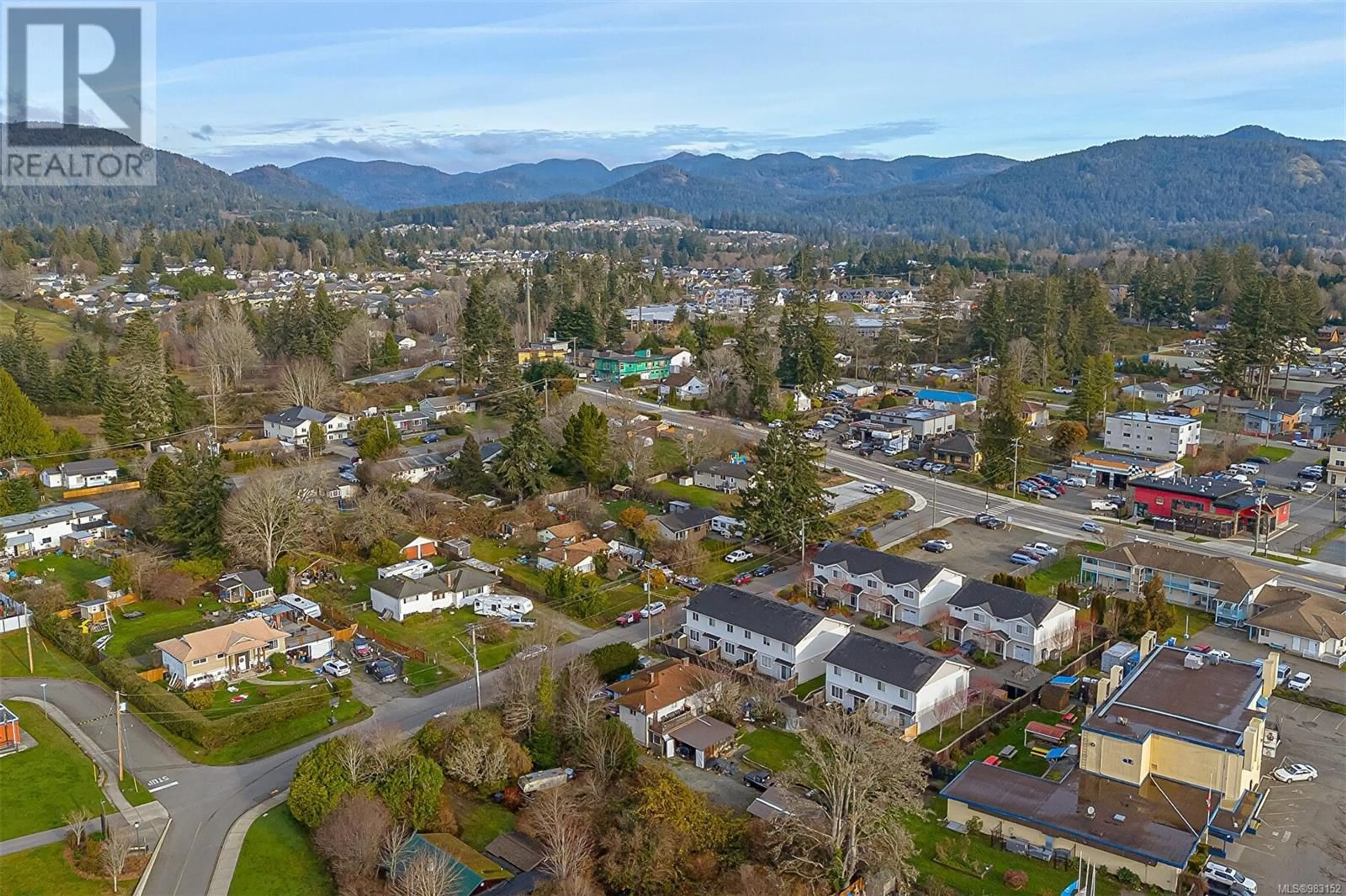 A pic from outside/outdoor area/front of a property/back of a property/a pic from drone, mountain view for 6716 Ayre Rd, Sooke British Columbia V9Z0H1